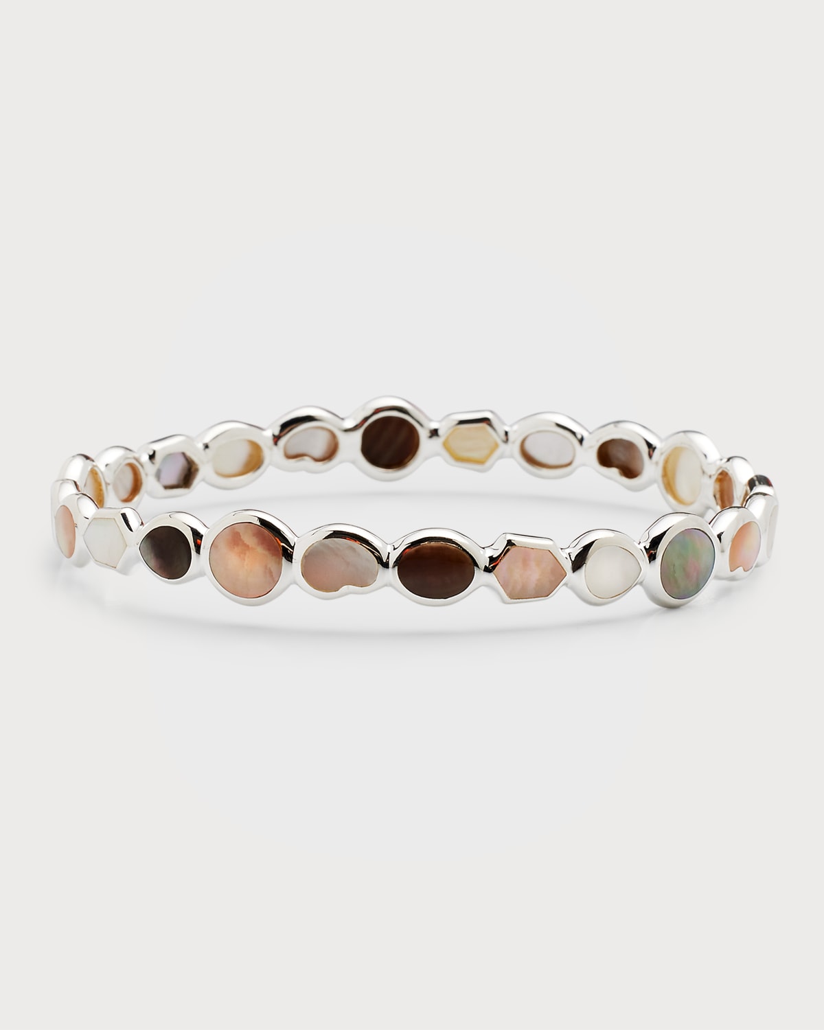 IPPOLITA ALL AROUND ROCK CANDY STERLING SILVER BANGLE