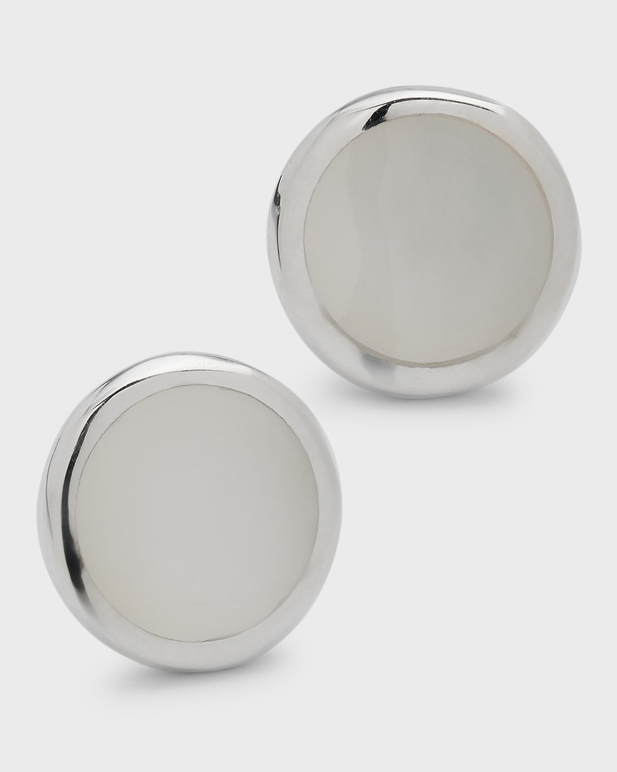 Ippolita Women's Polished Rock Candy Sterling Silver & Mother-of-pearl Small Stud Earrings In Silver