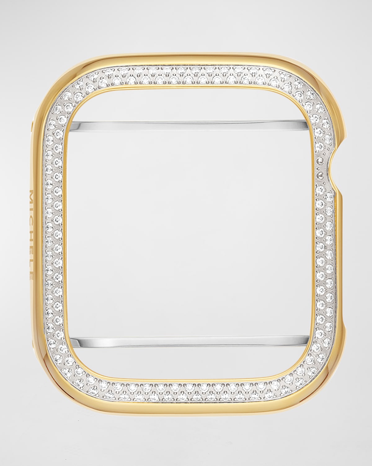Diamond Jacket for Apple Watch in Two-Tone Gold Plating, 41mm