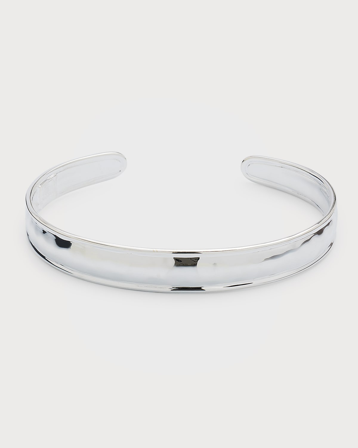 Shop Ippolita Thin Goddess Tapered Cuff In Sterling Silver