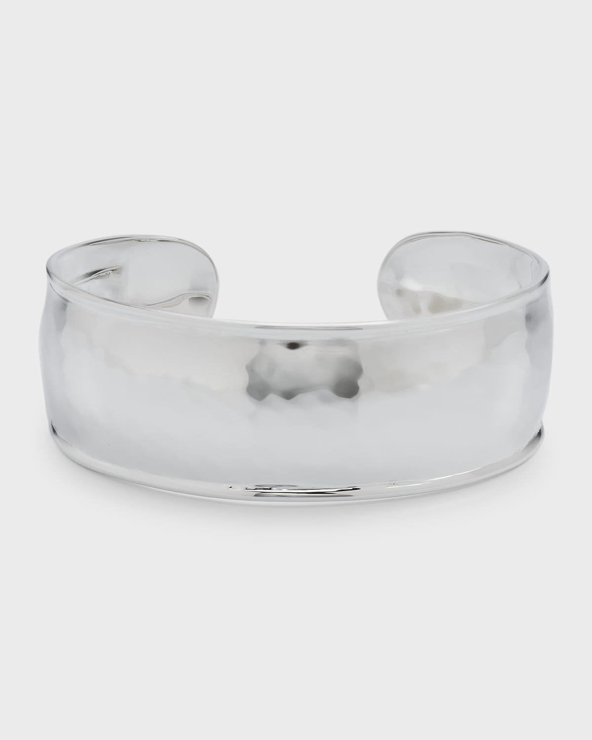 Ippolita Sterling Silver Classico Wide Cuff Bangle Bracelet In Silver
