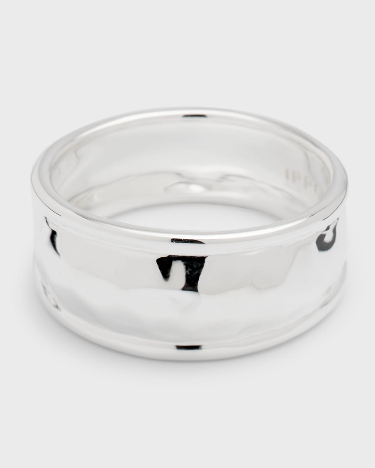 Shop Ippolita Thin Goddess Ring In Sterling Silver