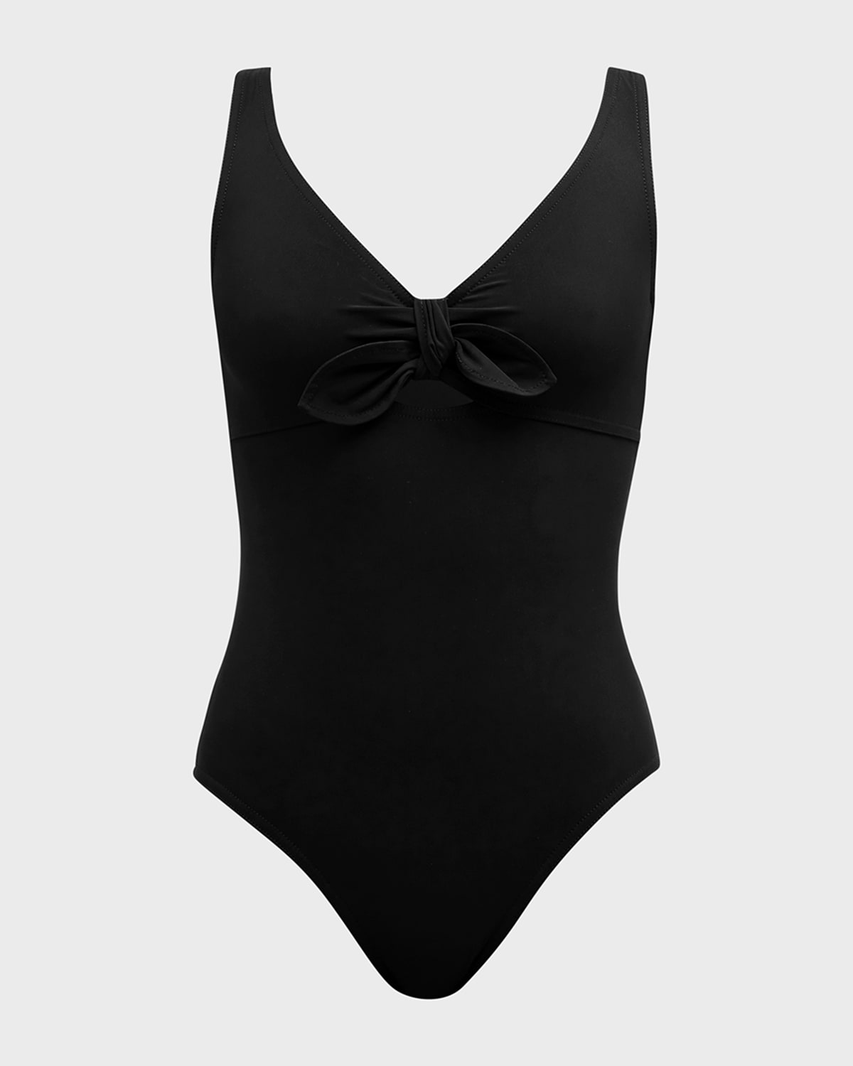 Karla Colletto Basics Silent Underwire One-piece Swimsuit In Black