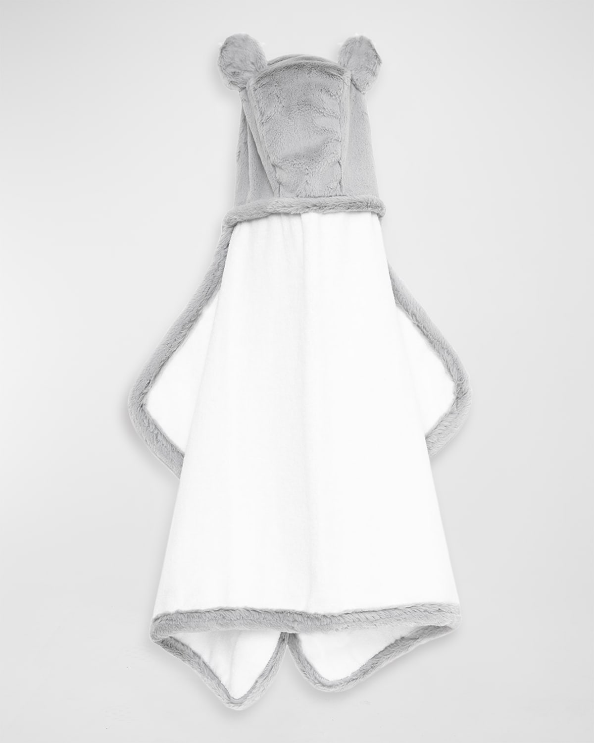 Little Giraffe Luxe Hooded Towel In Gray