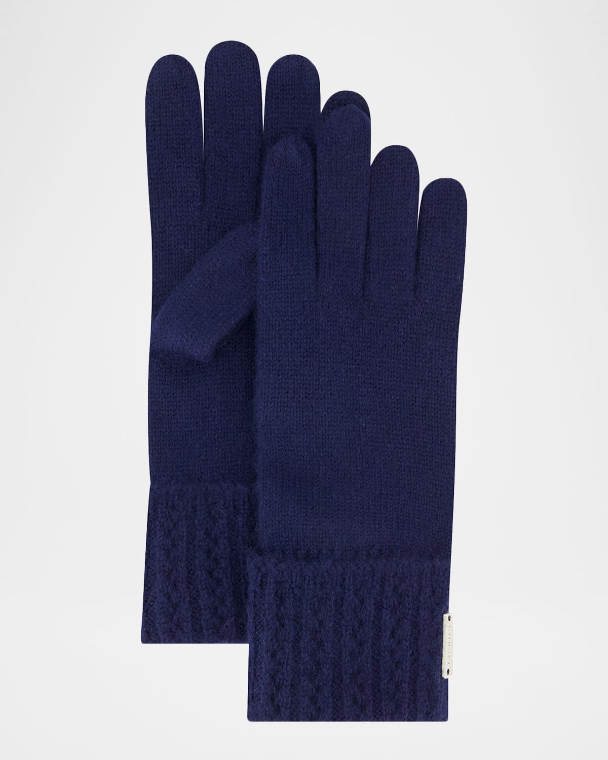 Gorski Cashmere Gloves In Blue