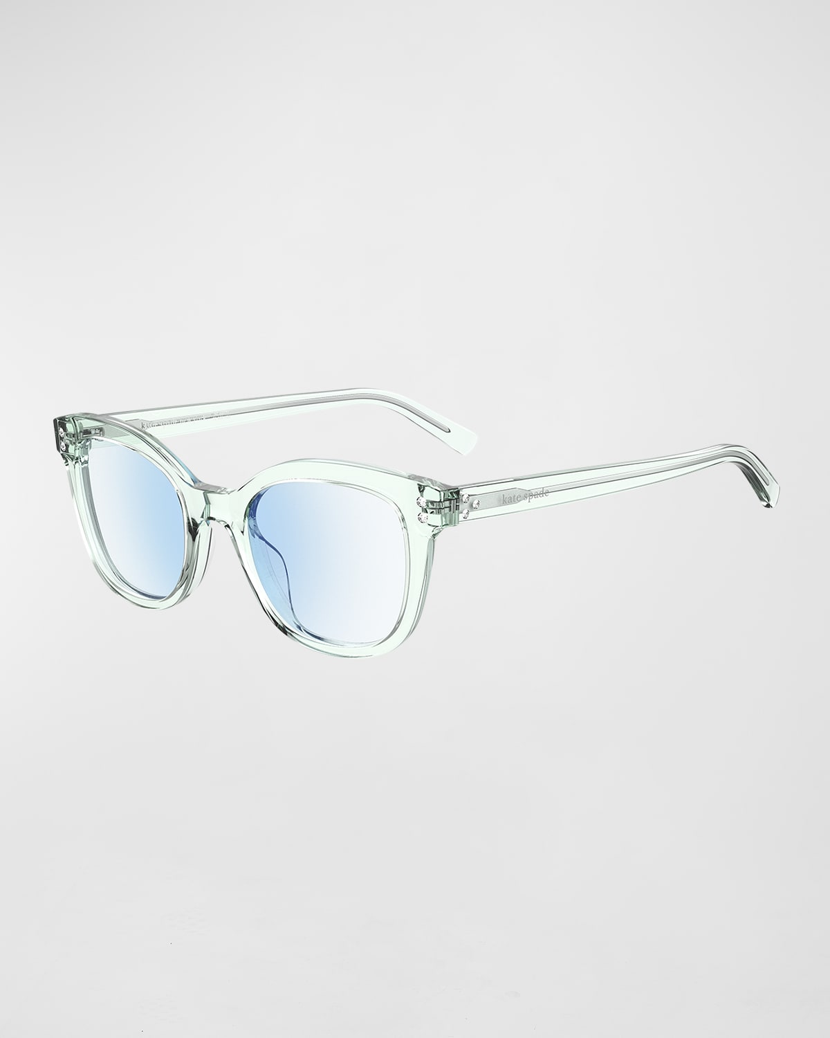 tanea blue light blocking round plastic glasses