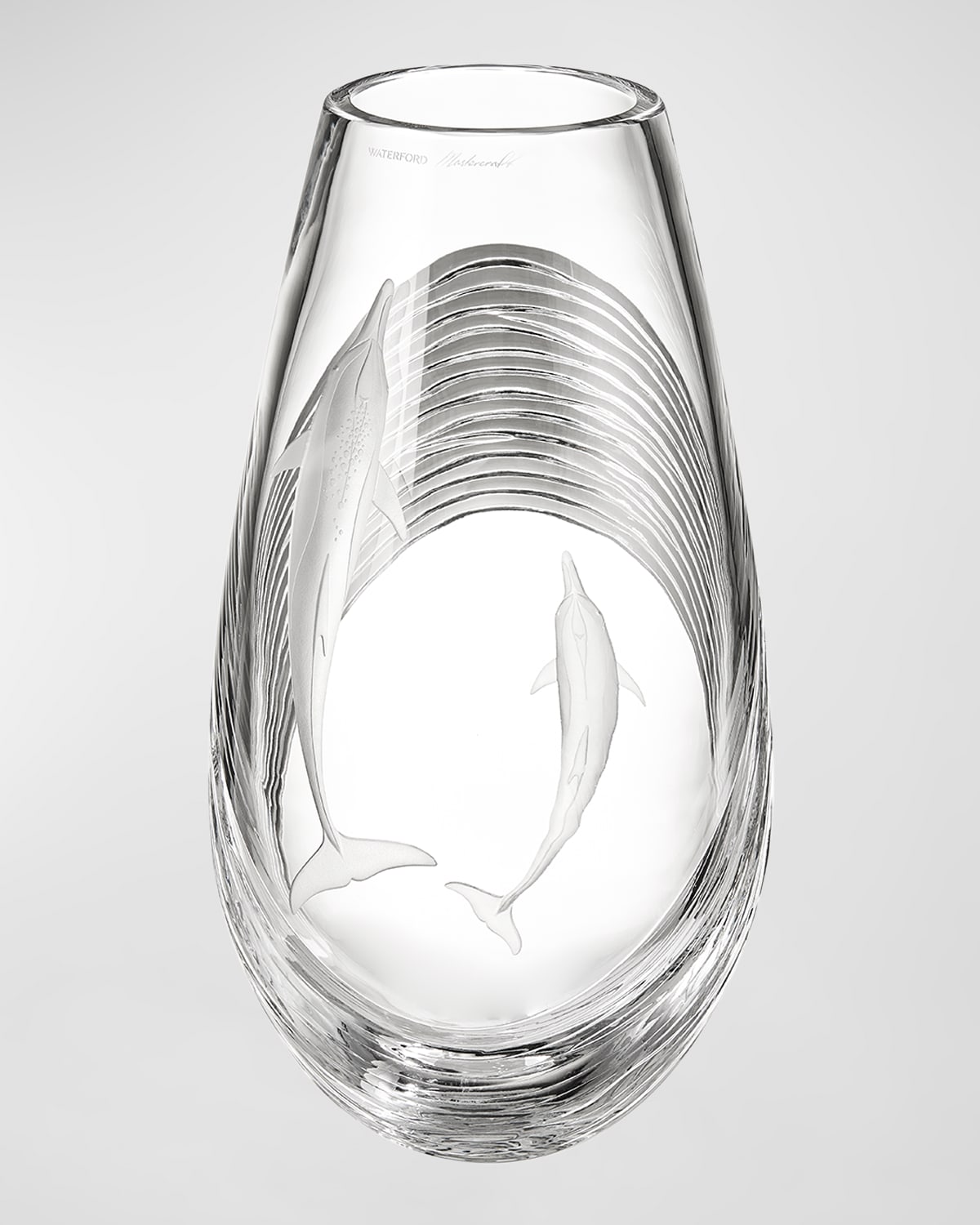 Echo Crystal Vase, 13.6"