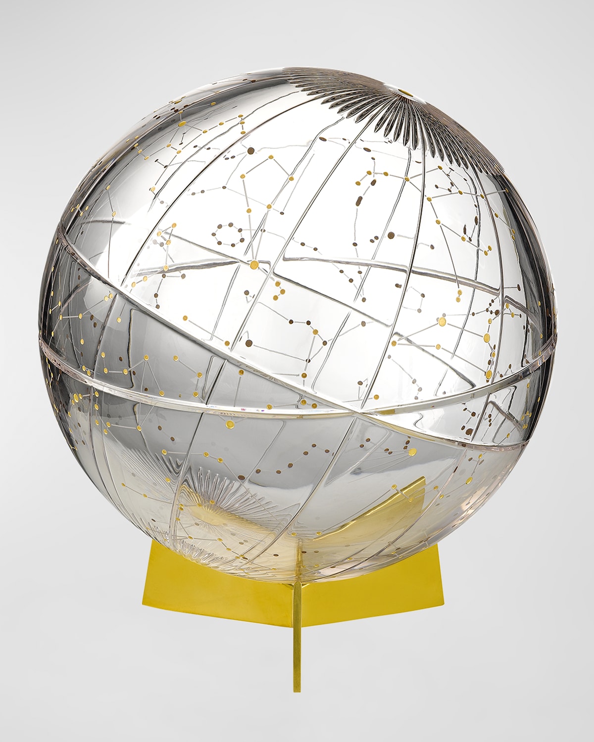 Shop Waterford Crystal Celestial Crystal Globe, 13.9"