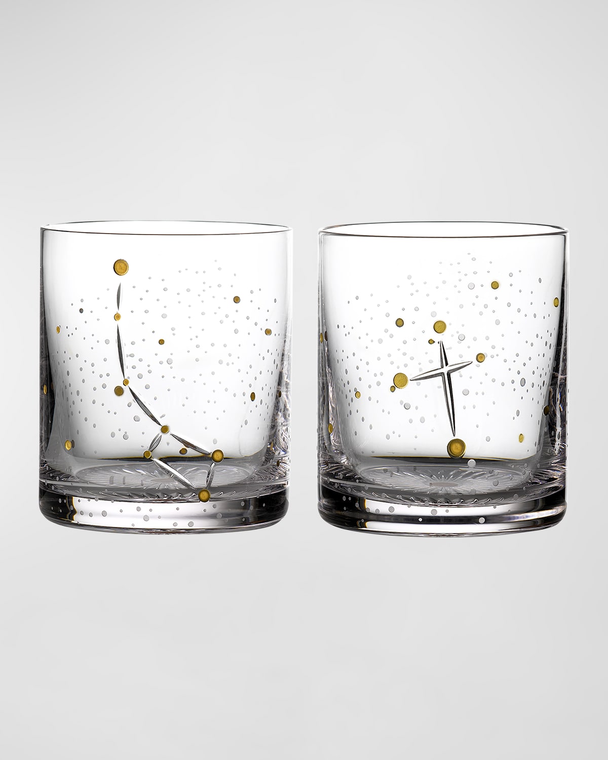 Waterford Crystal Stellar Frontiers Crystal Tumblers, Set Of 2 In Transparent