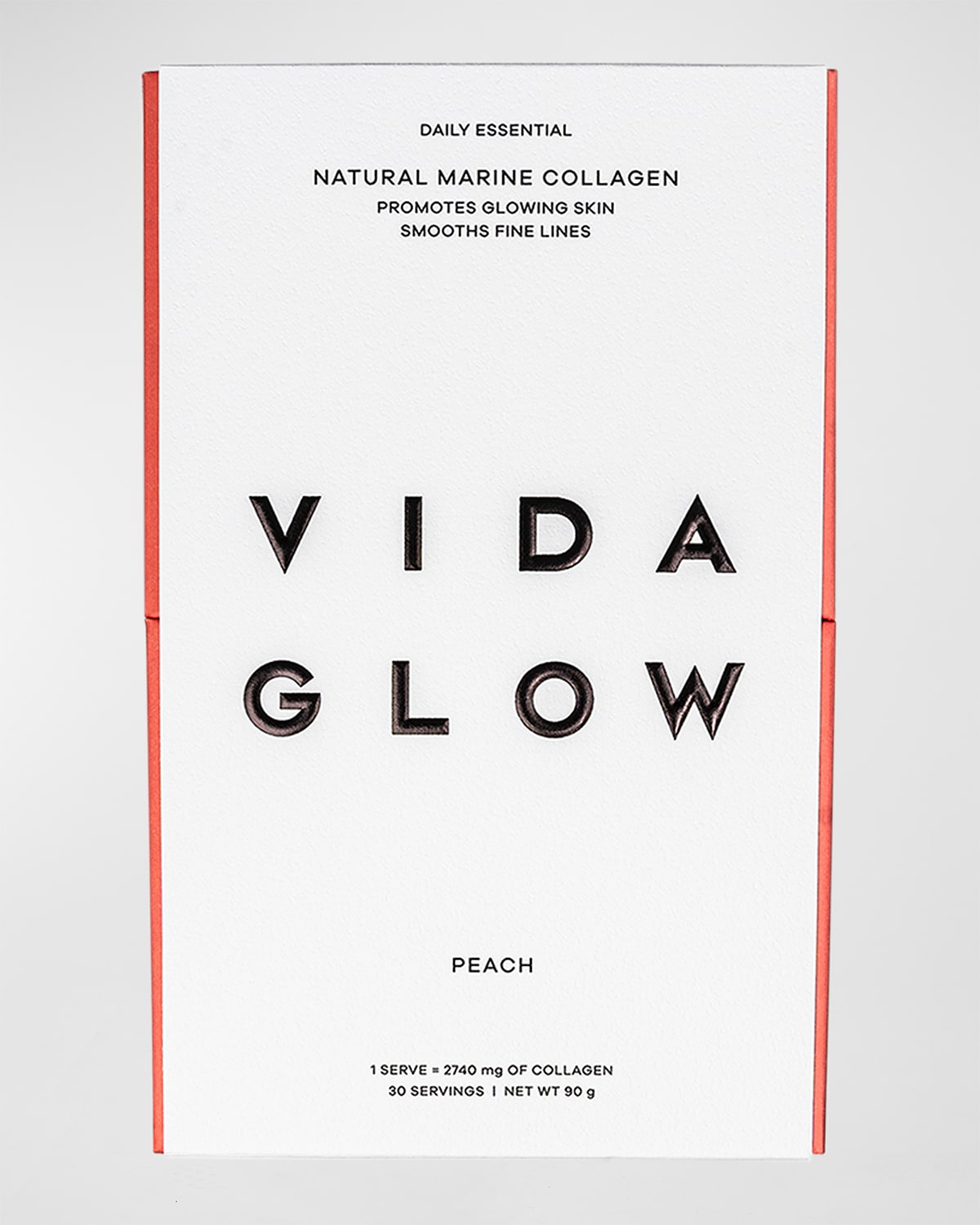 Vida Glow Peach Marine Collagen, 30 Servings