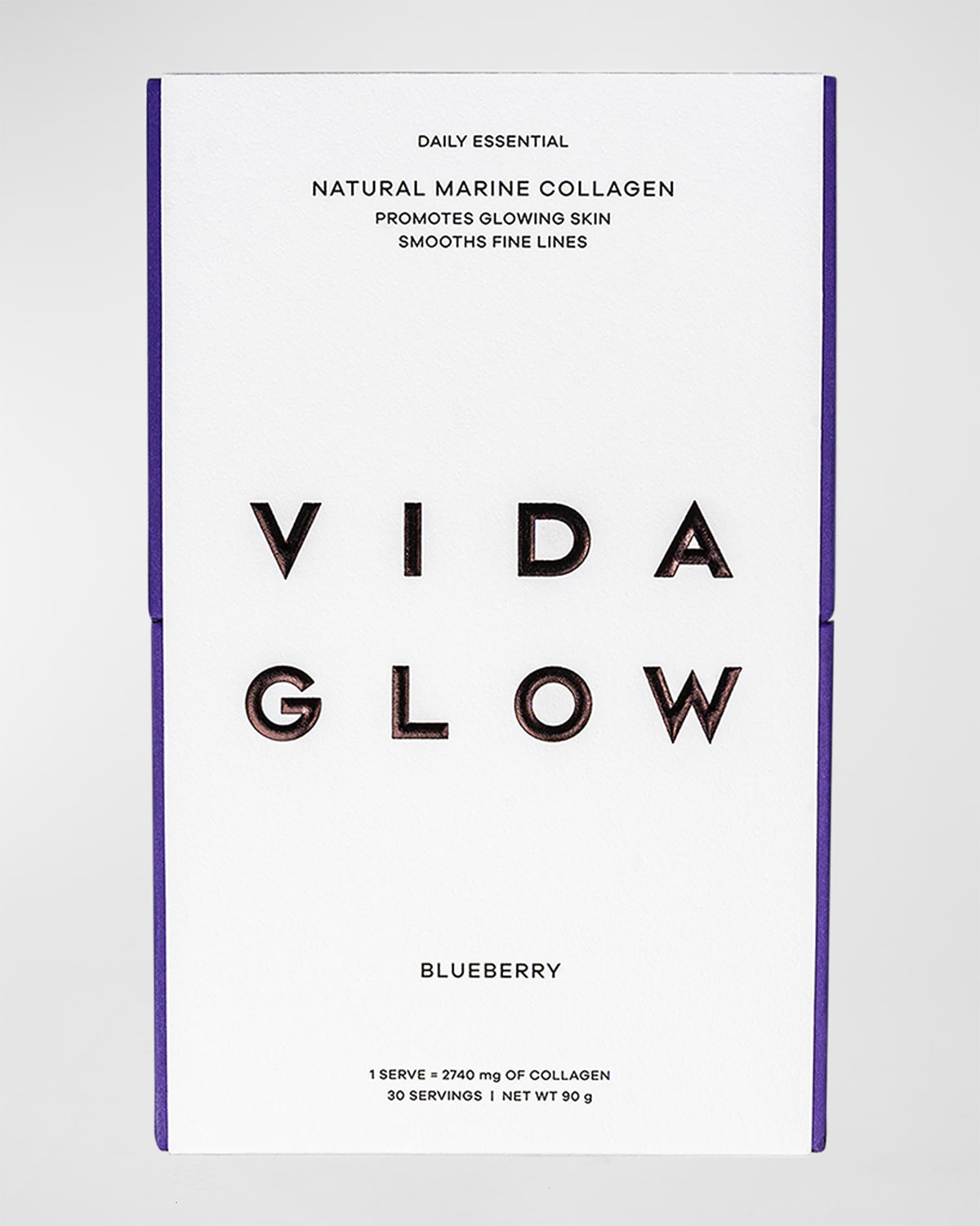 Shop Vida Glow Blueberry Marine Collagen, 30 Servings