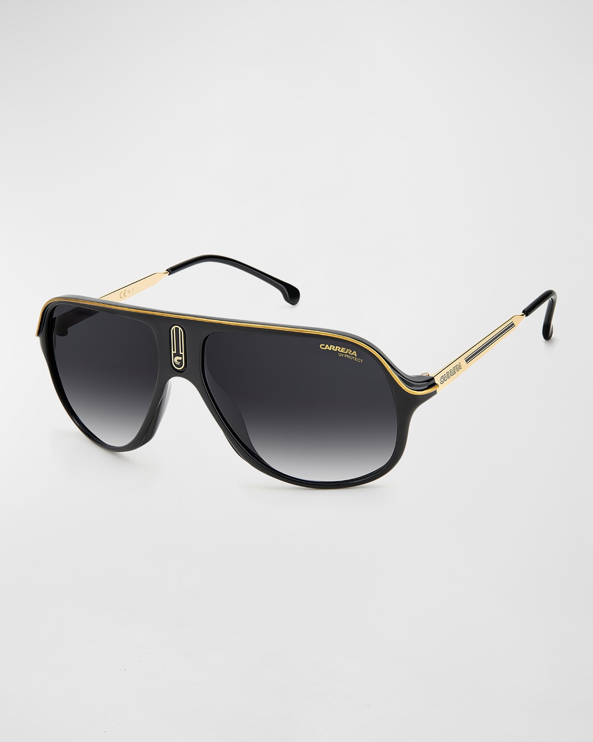 Men's Safari 65/N C-Logo Rectangle Sunglasses