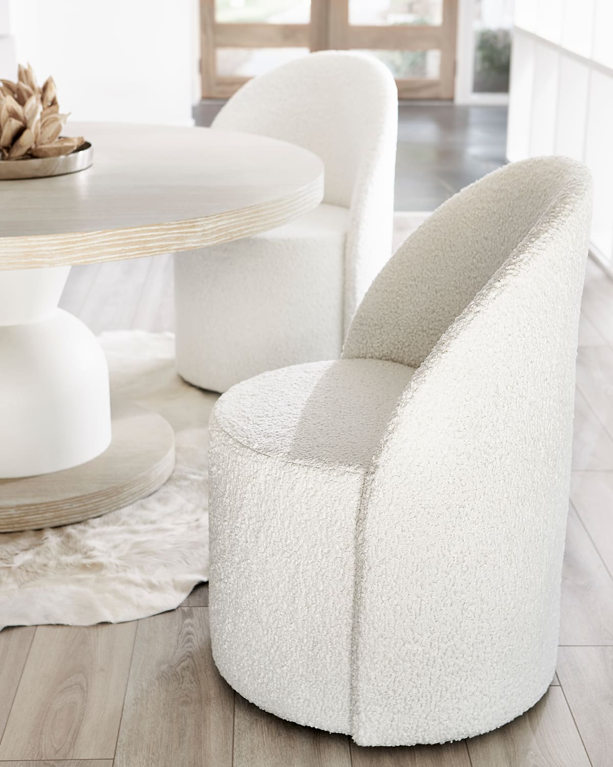 Bernhardt Solaria Arm Chair In White