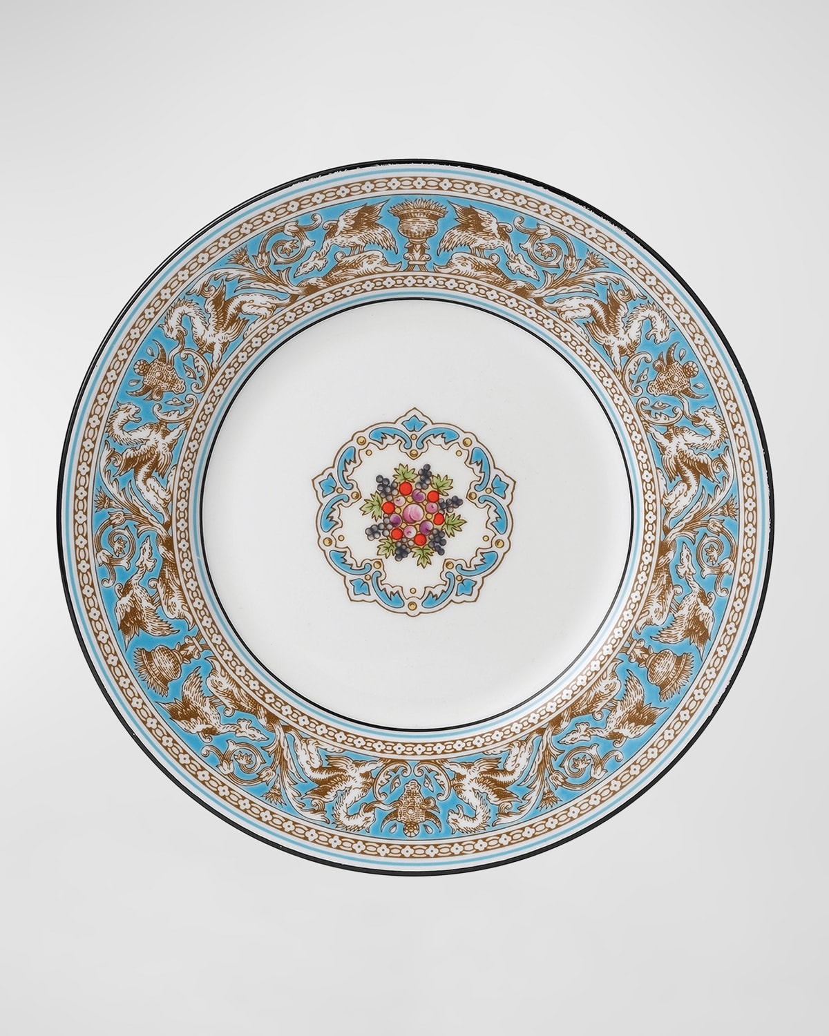 Florentine Turquoise Bread & Butter Plate 7"