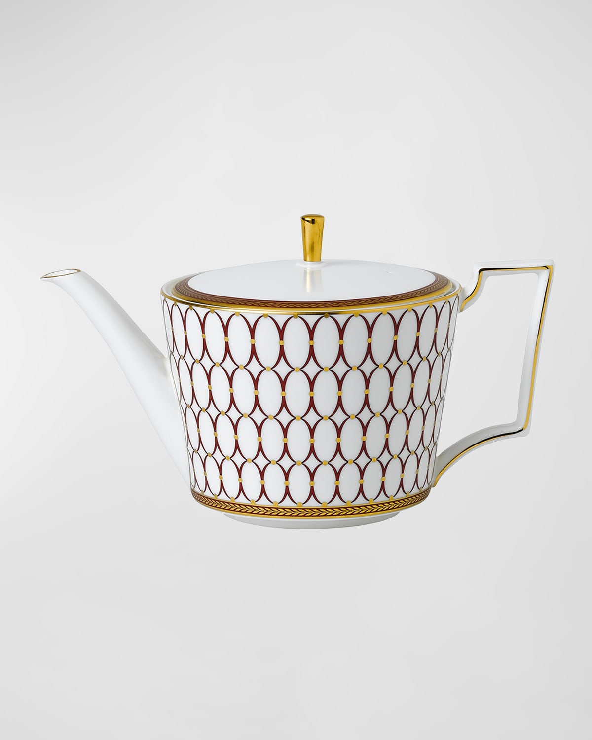 Wedgwood Renaissance Red Teapot 1 L