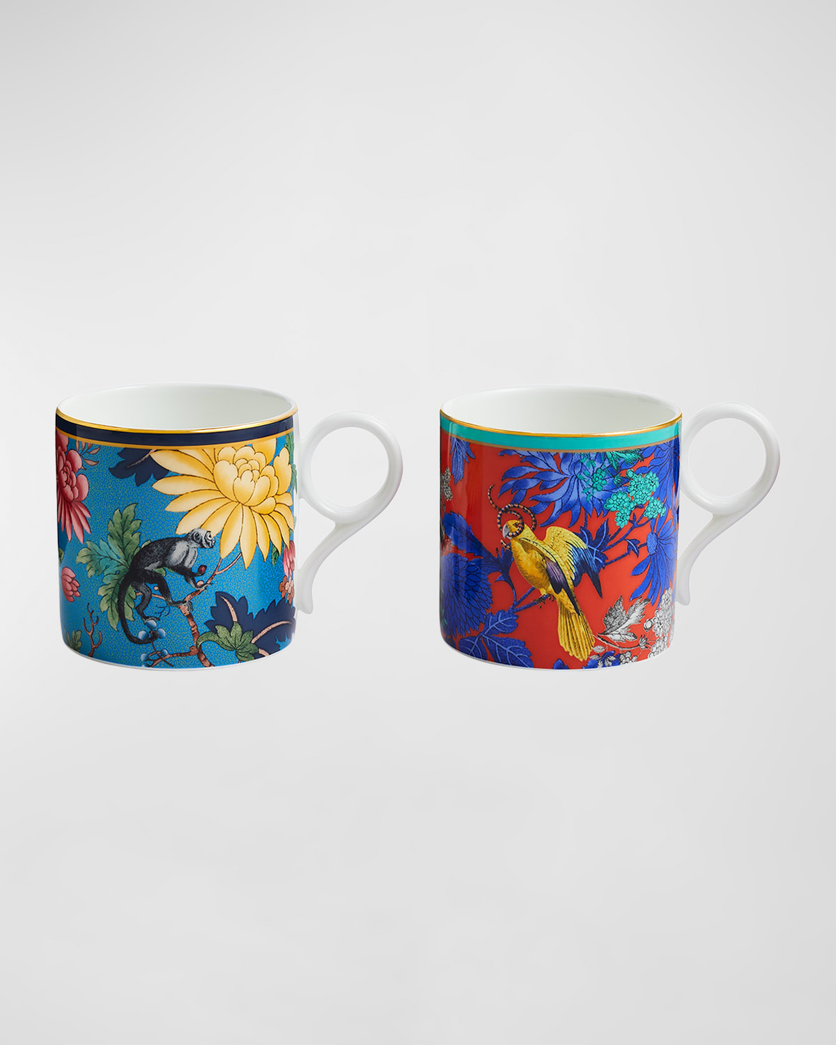 WEDGWOOD WANDERLUST MUGS, SET OF TWO - LARGE