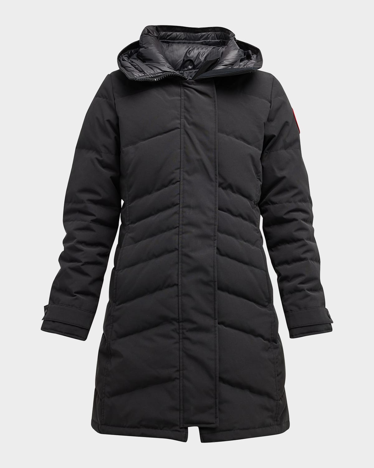 Canada Goose Lorette Parka Jacket In Atlantic Navy