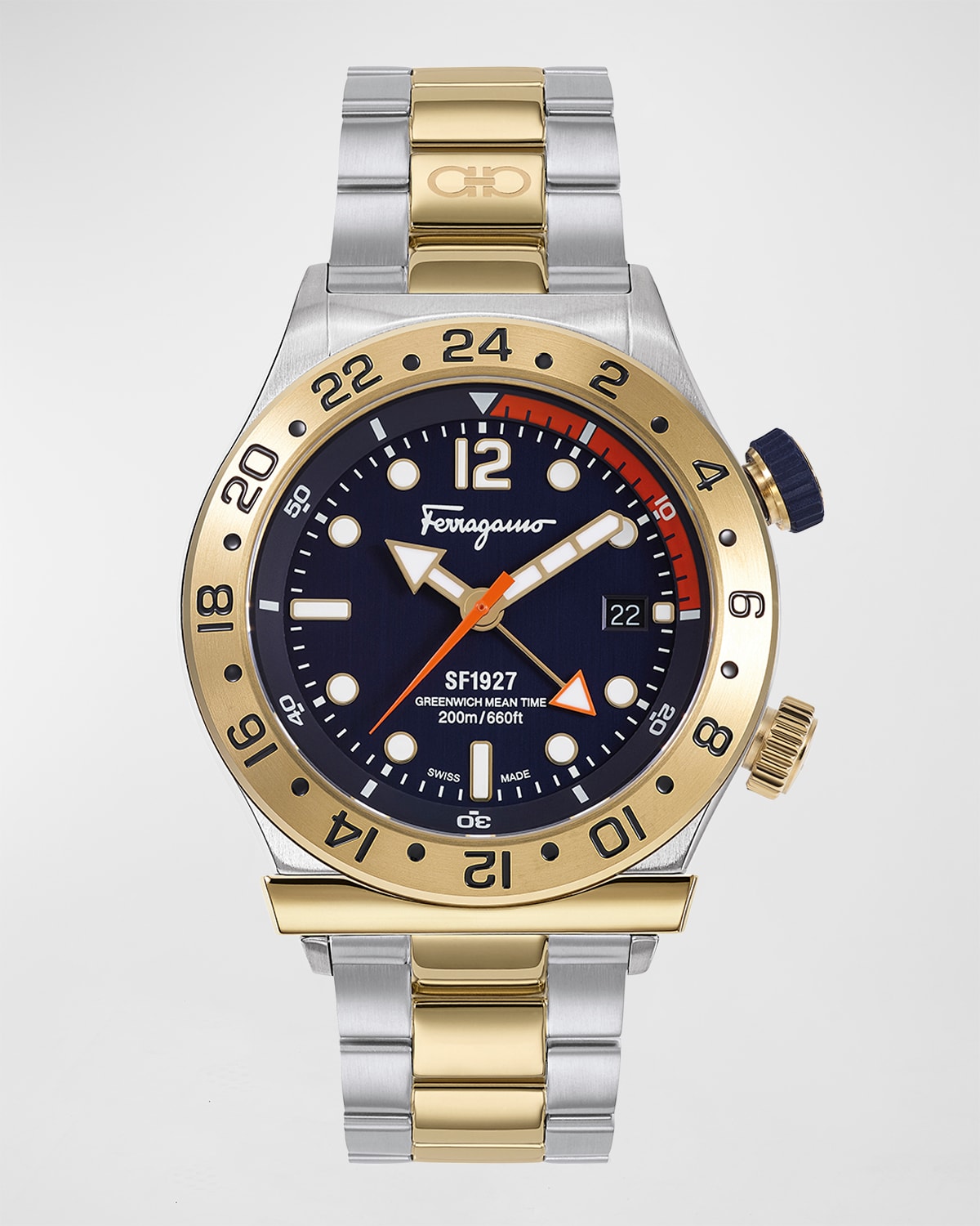 Ferragamo 1927 Watch In Two Tone