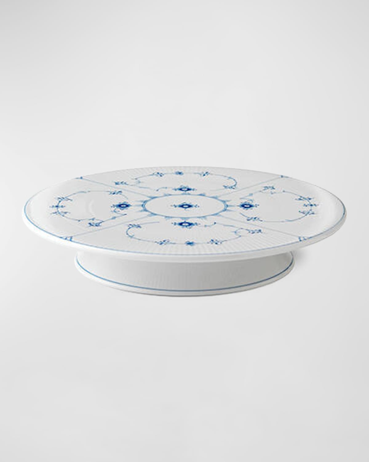 Royal Copenhagen Blue Footed Cake Plate