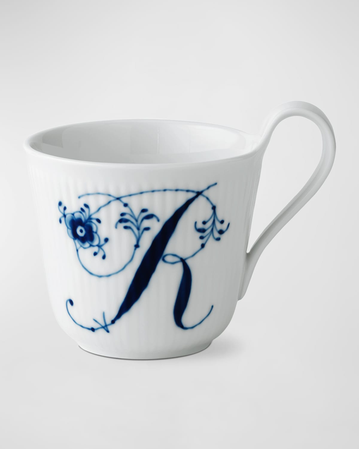 Shop Royal Copenhagen Alphabet Fluted Mug In Mug R