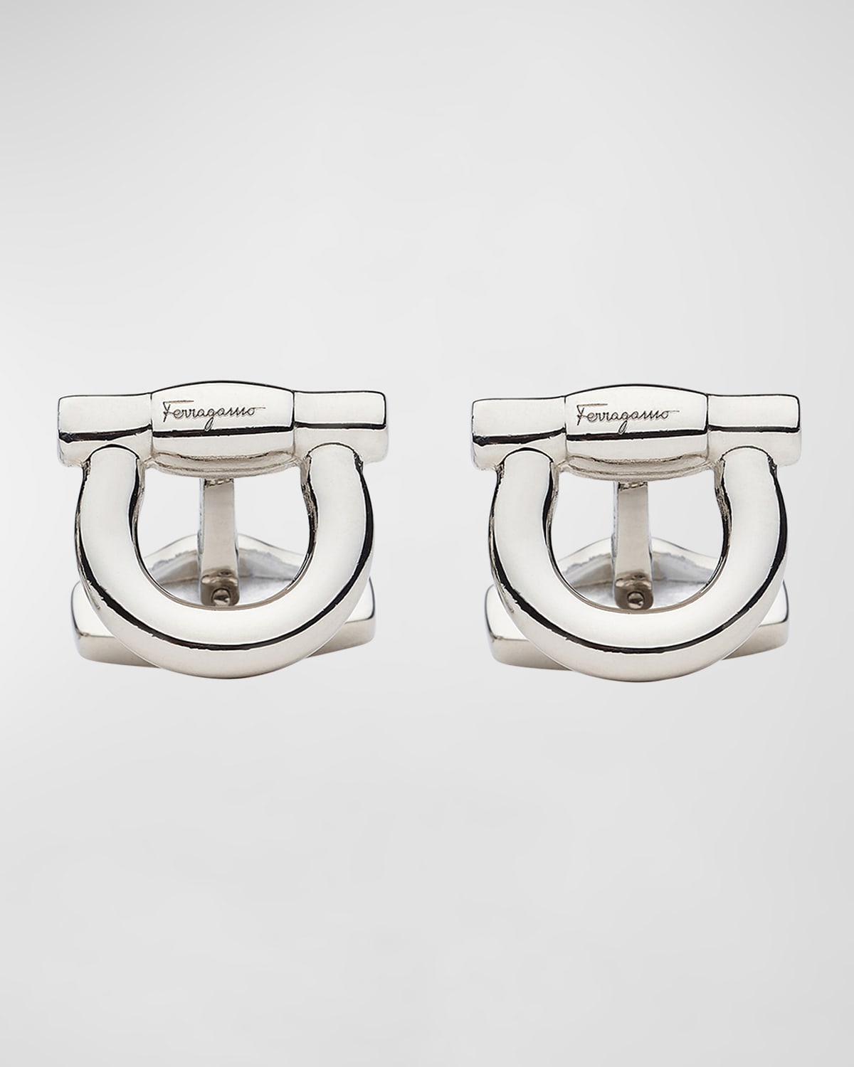 Ferragamo Gancini Cufflinks In Palladio L