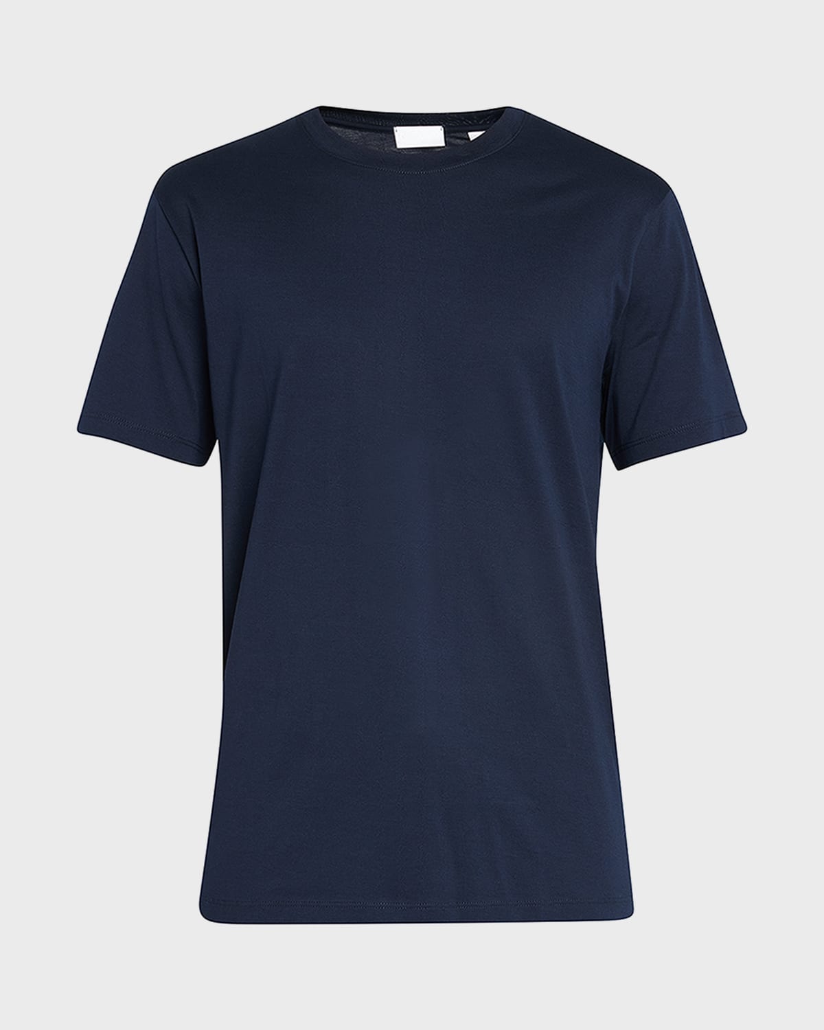 Handvaerk Men's Pima Cotton Crewneck T-shirt In Blue