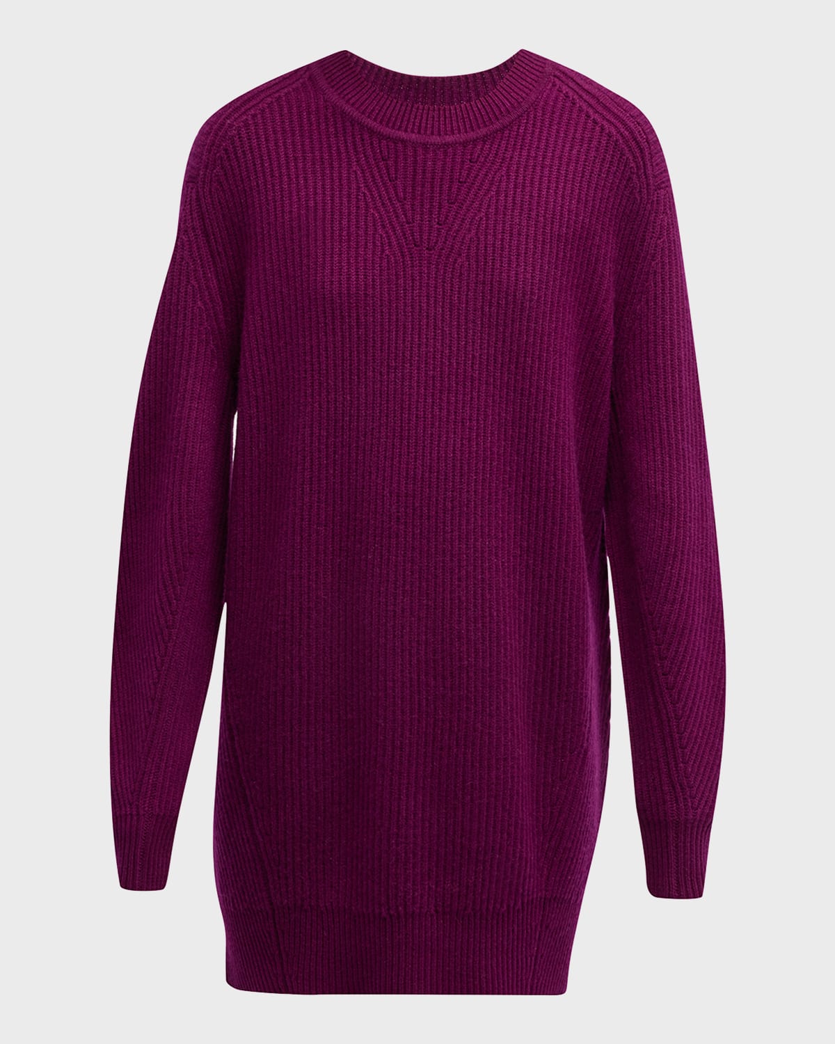 RAG & BONE PIERCE RIBBED CASHMERE SWEATER DRESS