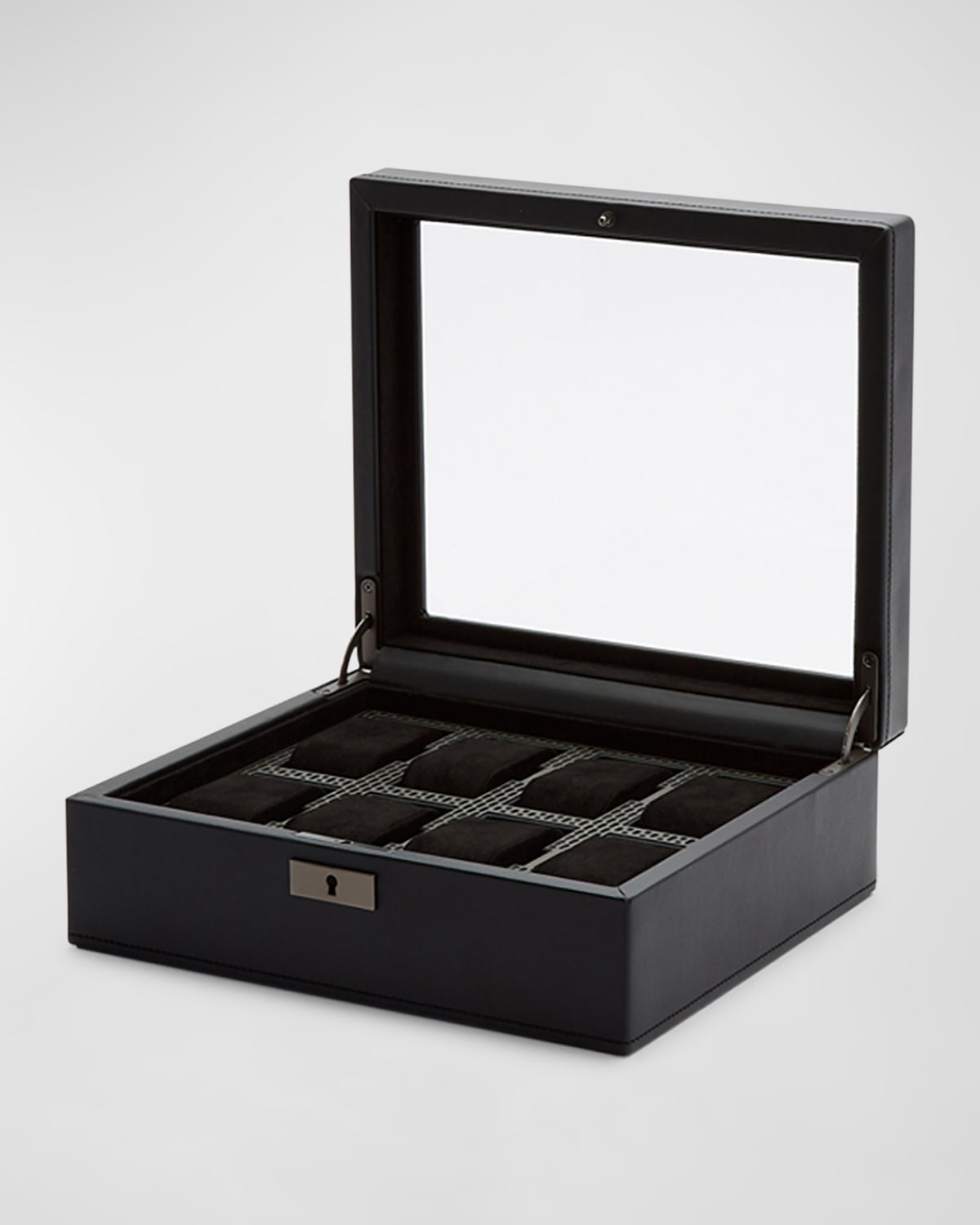 Wolf Axis 8-piece Watch Box In Powder Coat