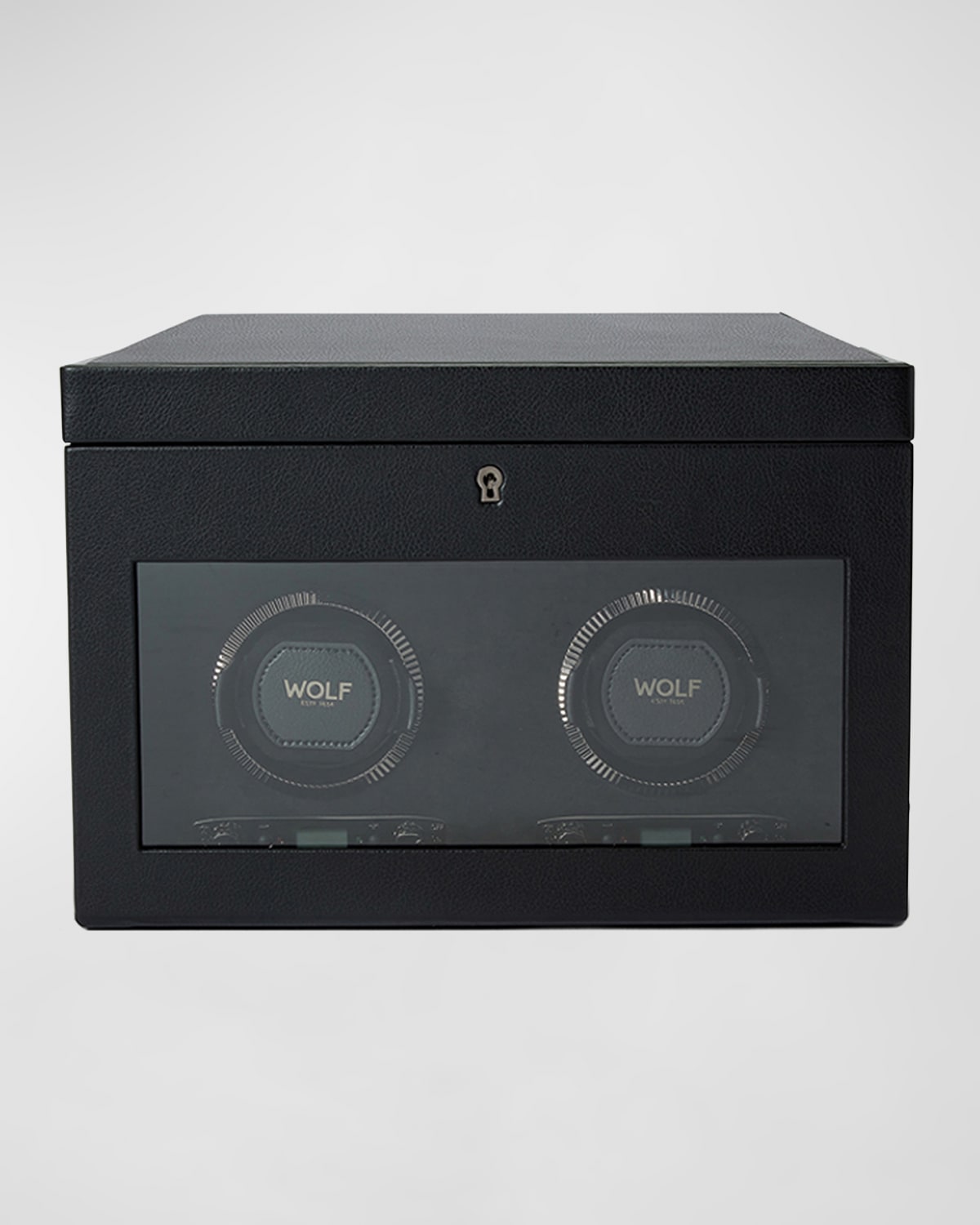 British Racing Double Watch Winder With Storage