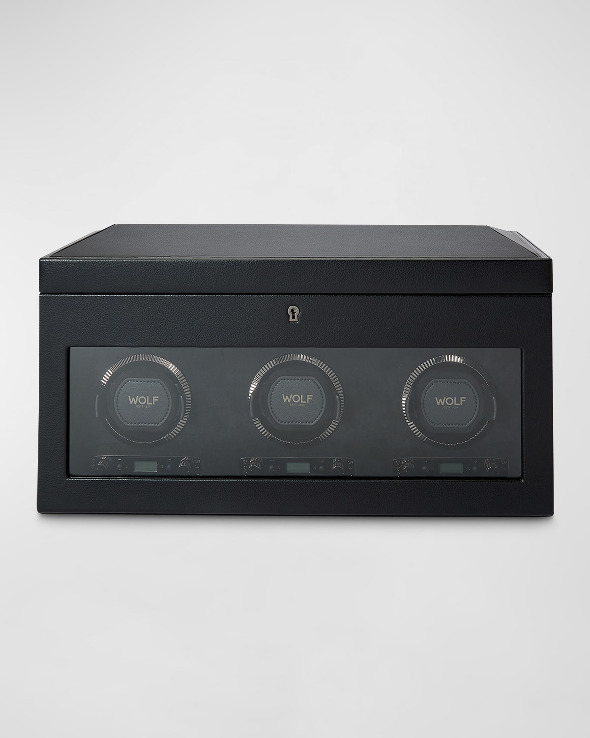 British Racing Triple Watch Winder With Storage