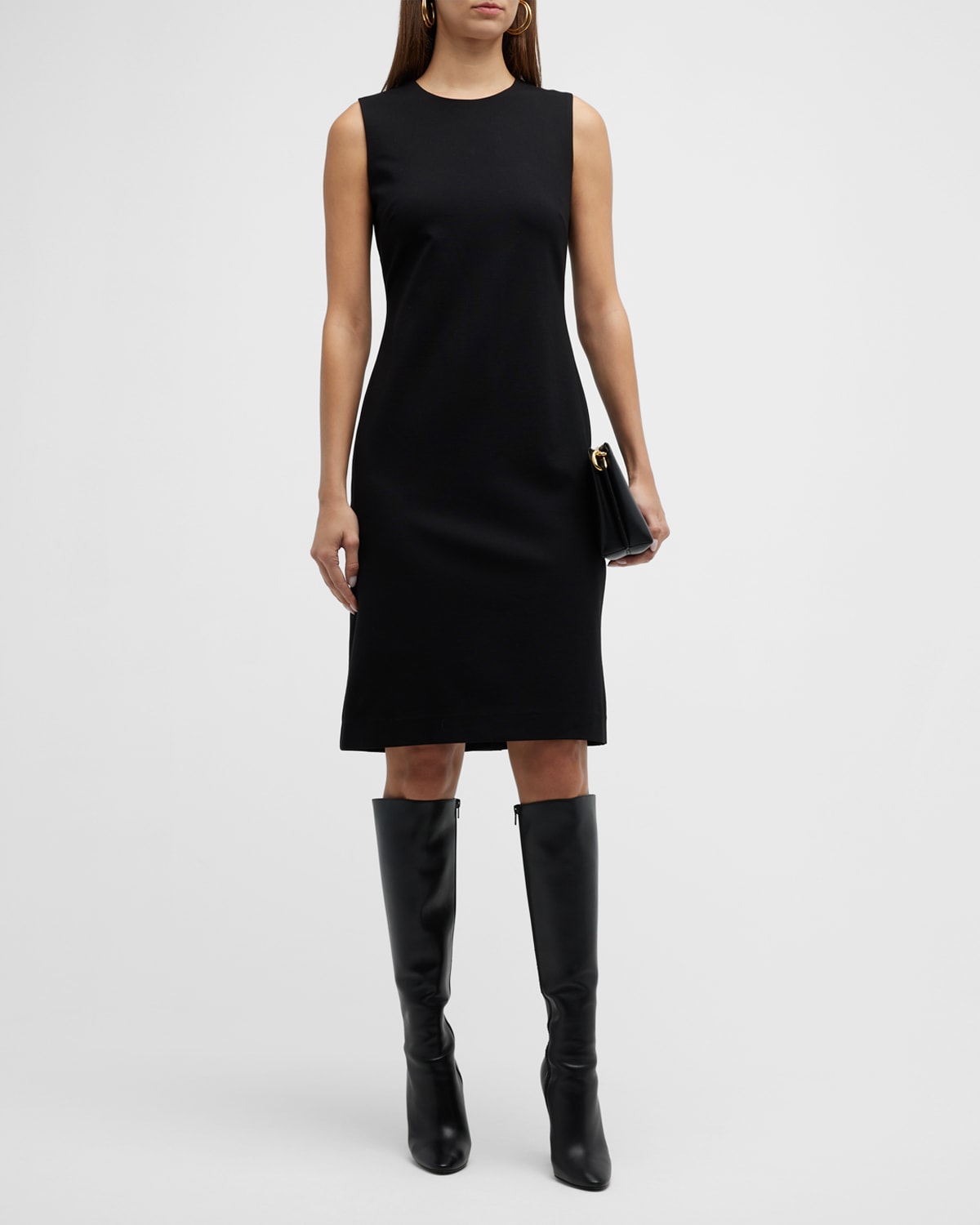 Kobi Halperin Tianna Sleeveless A-line Dress In Black