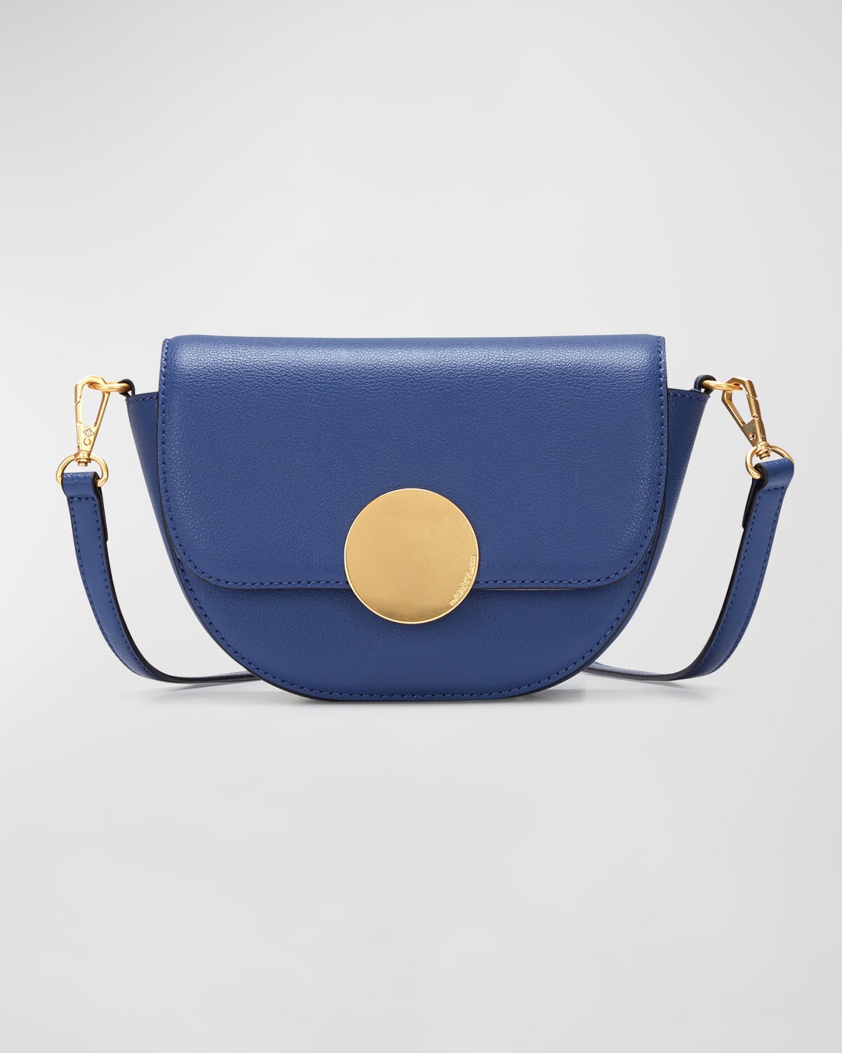 Lottie Saddle Leather Crossbody Bag