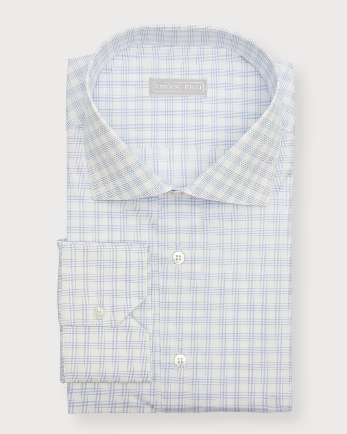 Men's Cotton Check Dress Shirt