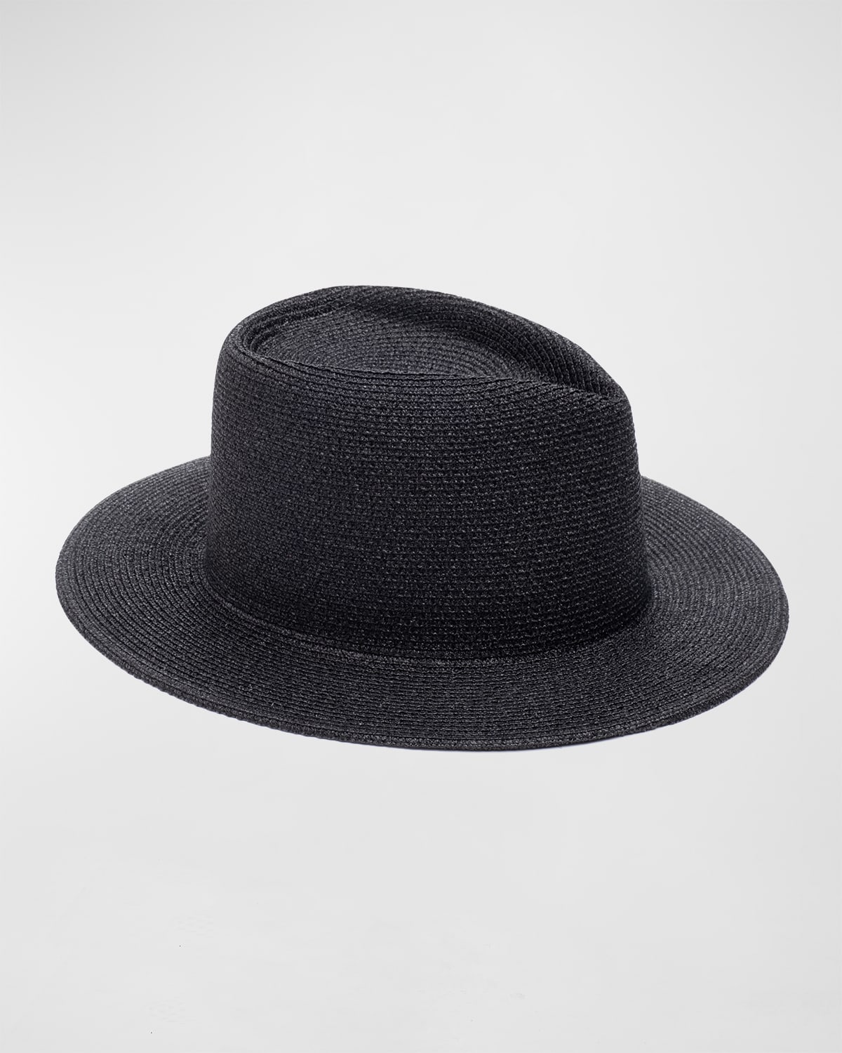 Eugenia Kim Blaine Nylon & Polyester Fedora Hat In Black