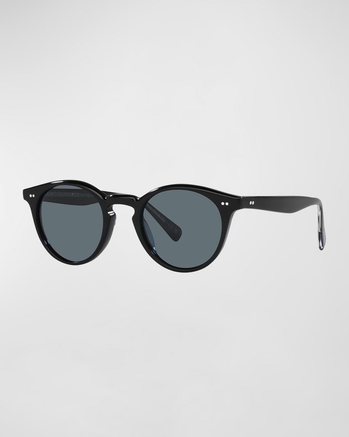 Polarized Round Acetate Sunglasses