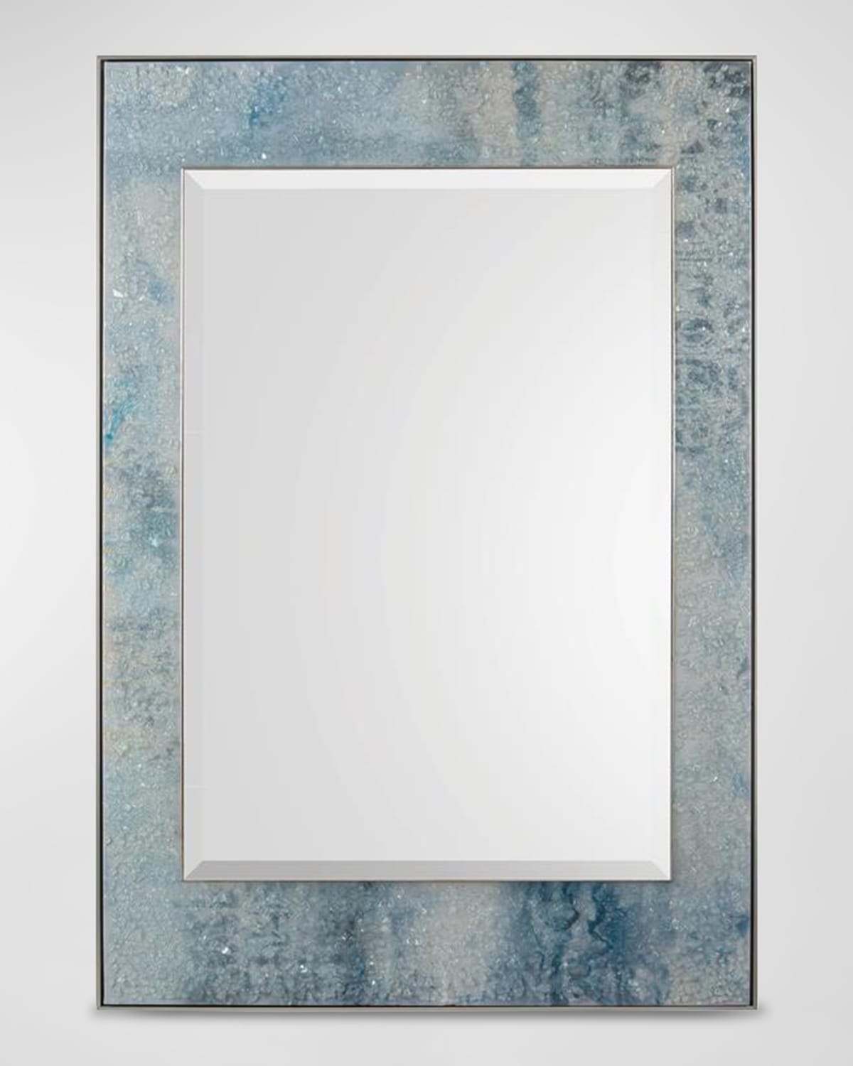 John-richard Collection Mary Hong's Light Estuary Mirror In Blue