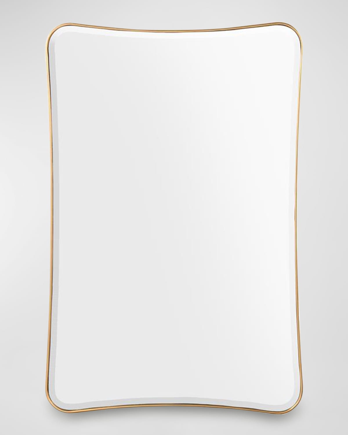 John-richard Collection Epernay Mirror In Gold