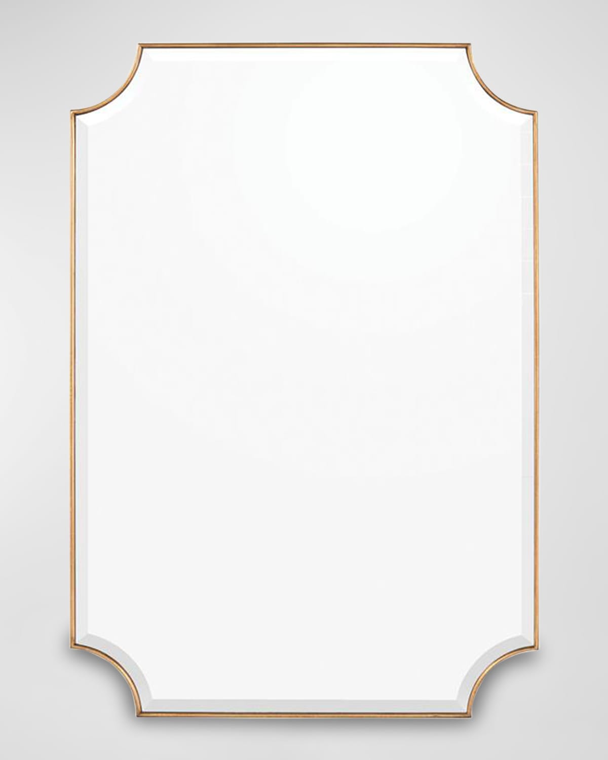 John-richard Collection Sorrento Mirror In Gold