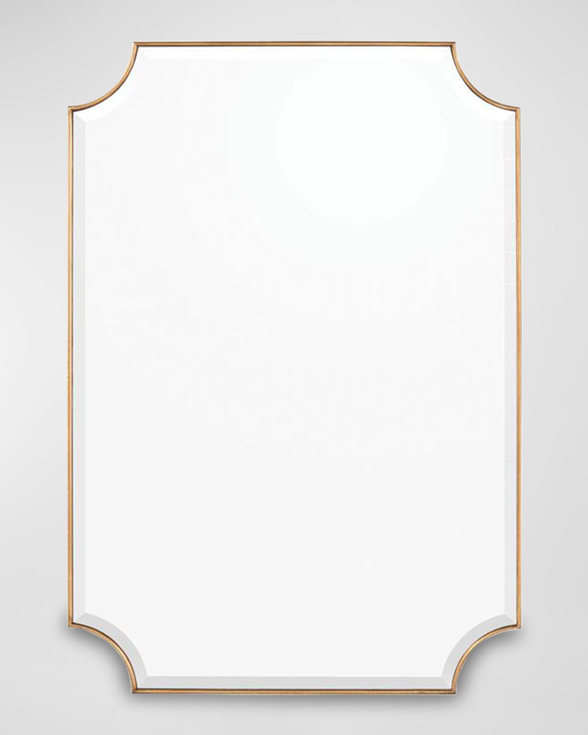 Shop John-richard Collection Sorrento Mirror In Gold