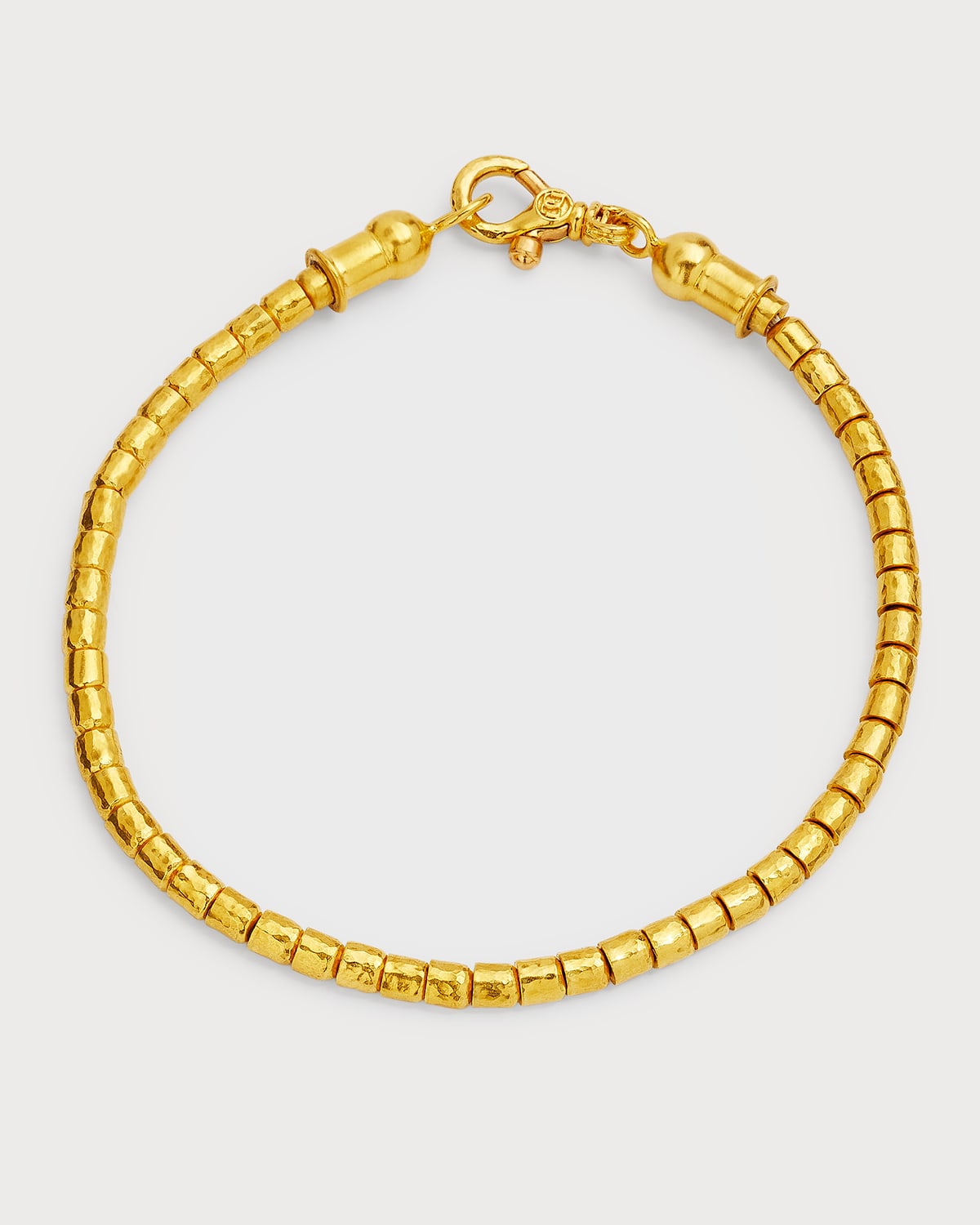 Gurhan Men's All Around 24K Yellow Gold Beaded Bracelet