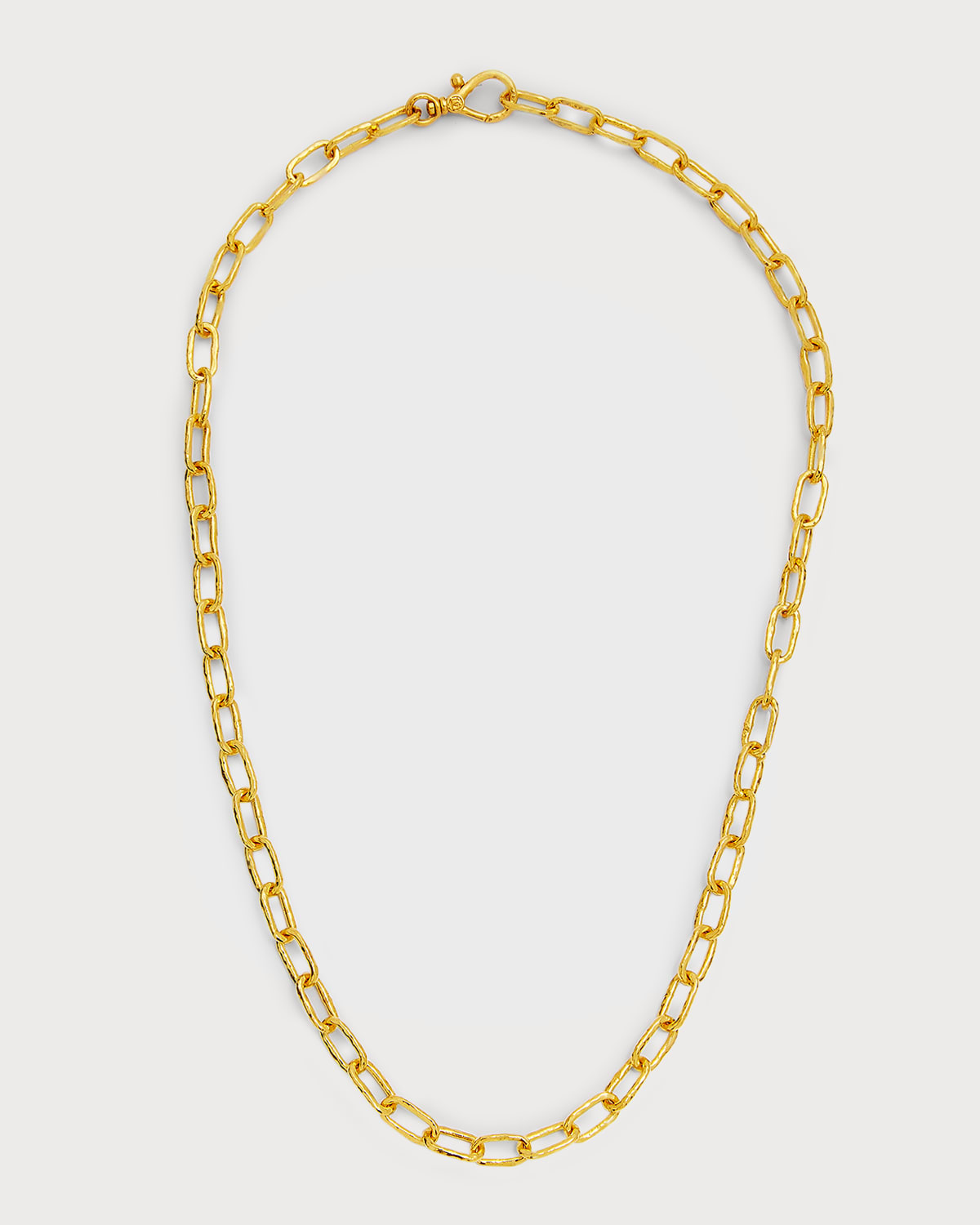 Gurhan Men's 24K Yellow Gold Cable Chain Necklace, 20"L