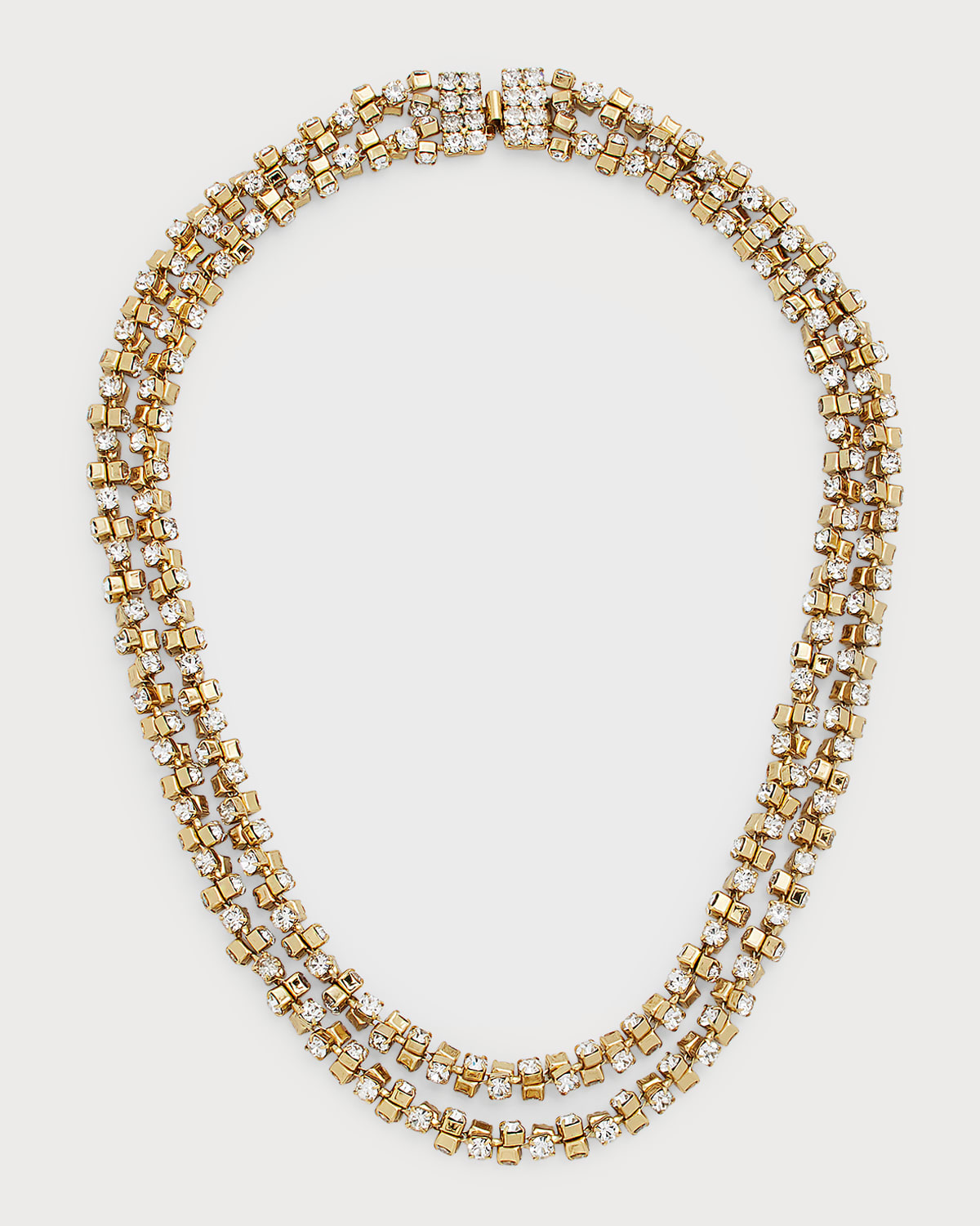 Trevise Strass Layered Necklace