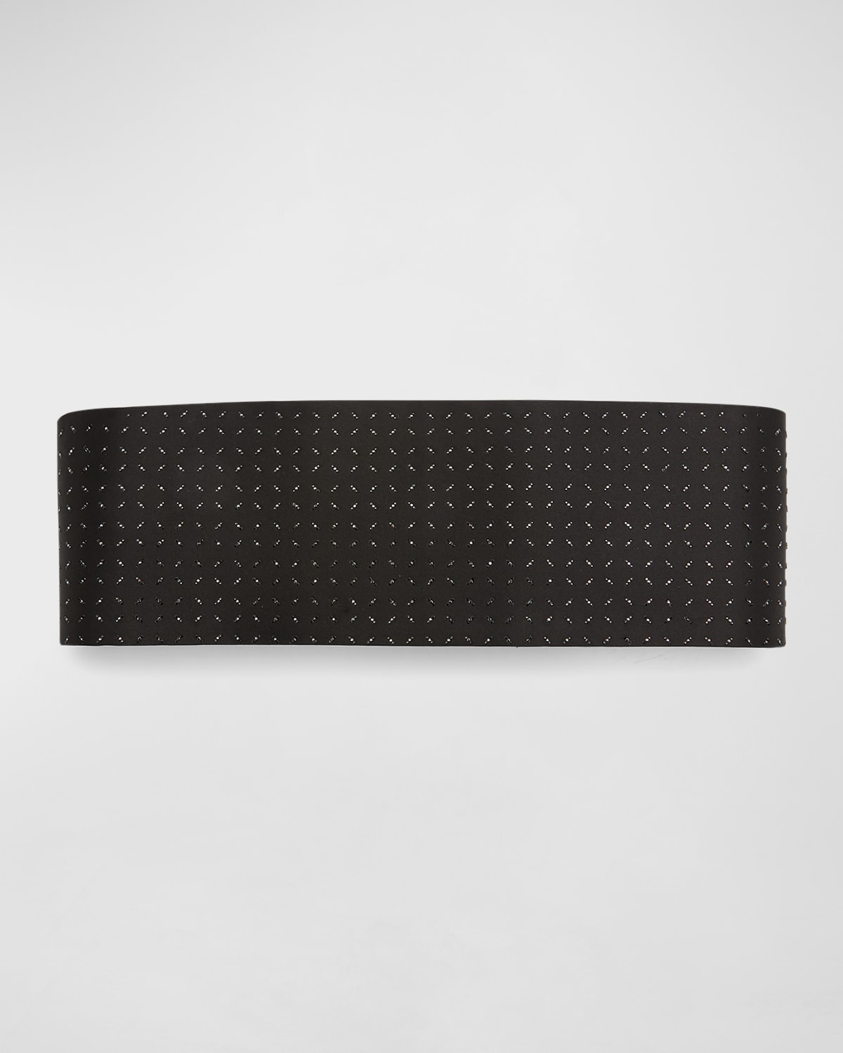 Men's Black Crystal Tuxedo Cummerbund