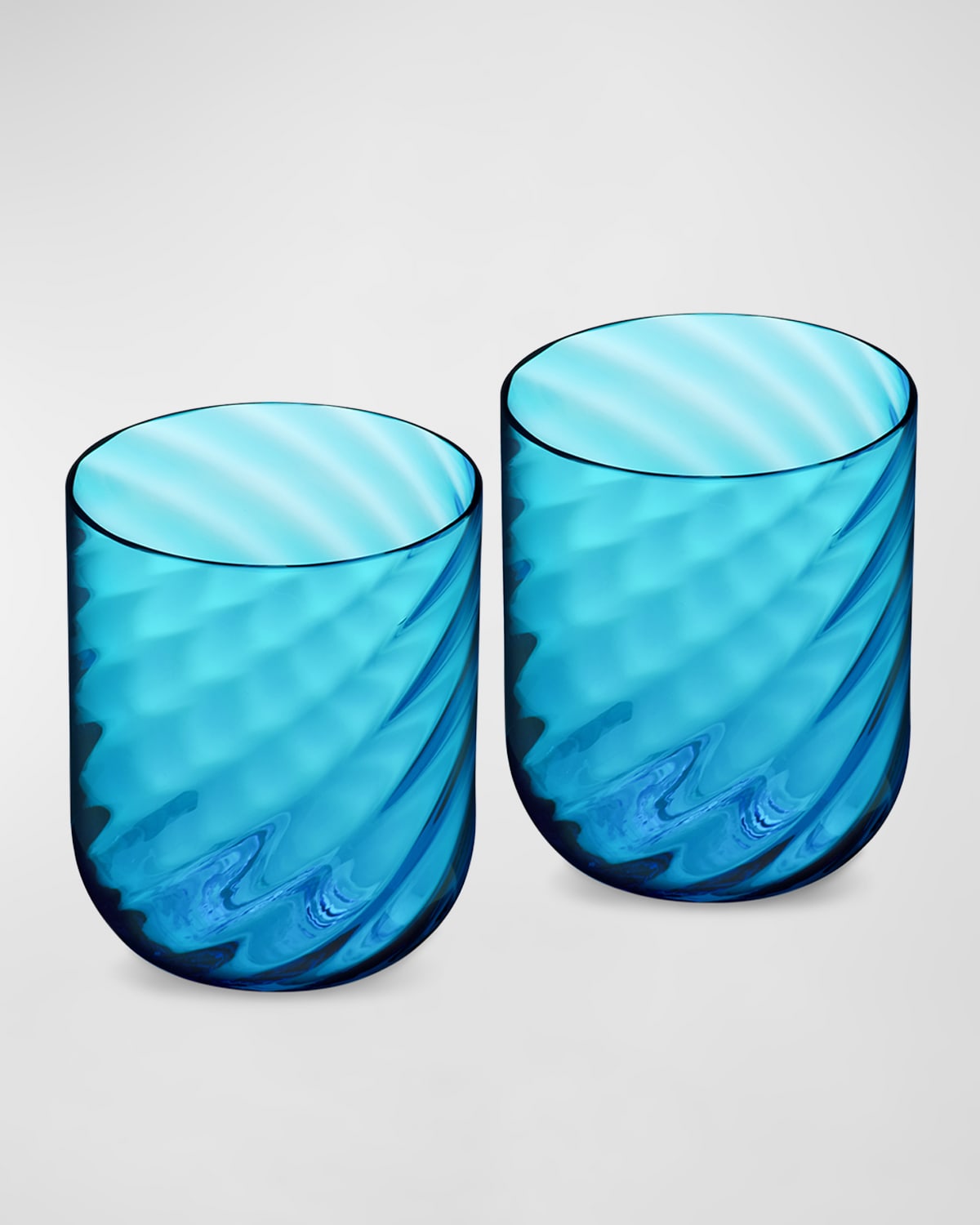 Carretto Murano Water Glasses, Set of 2
