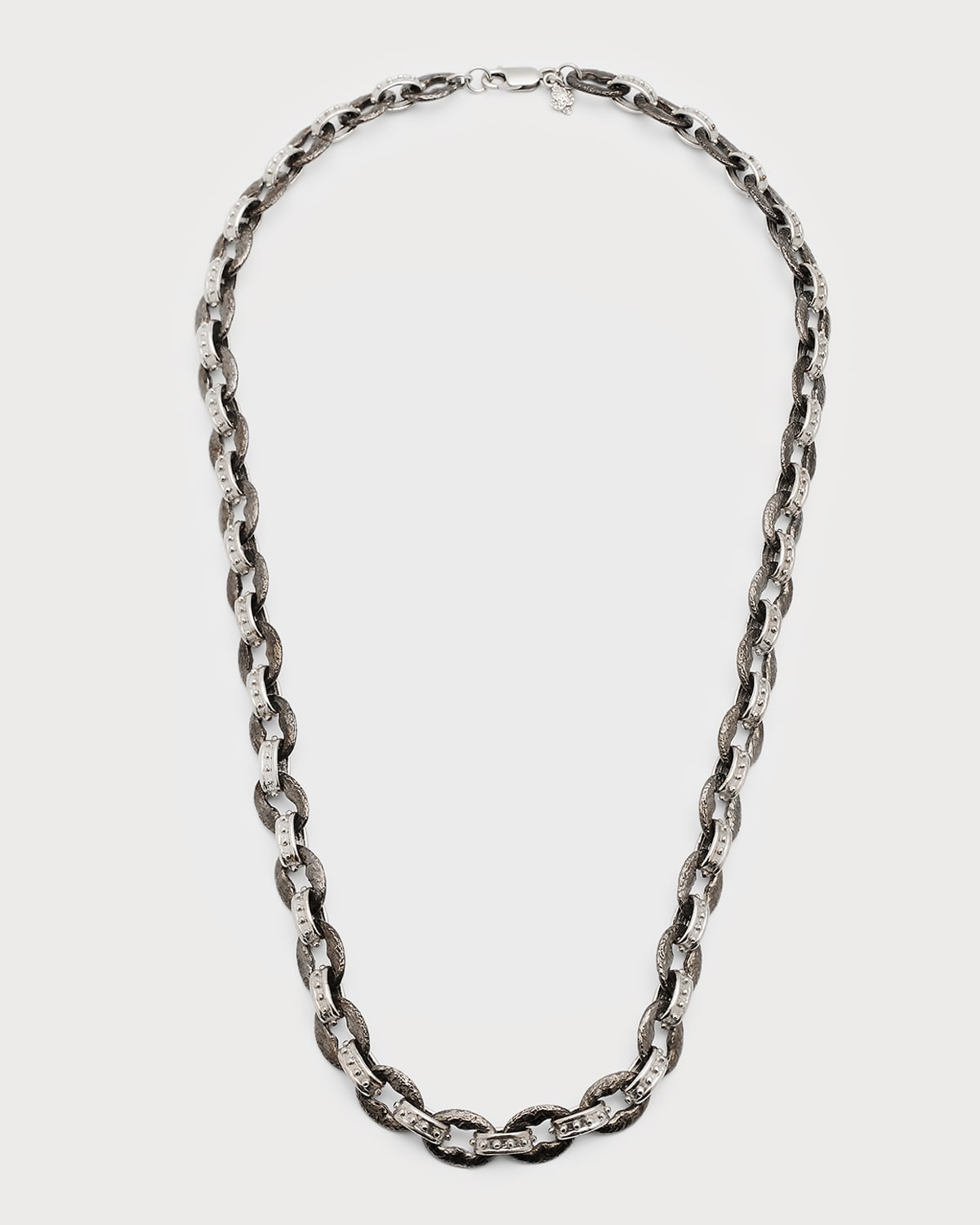 Men's Romero Sterling Silver Chain Link Necklace