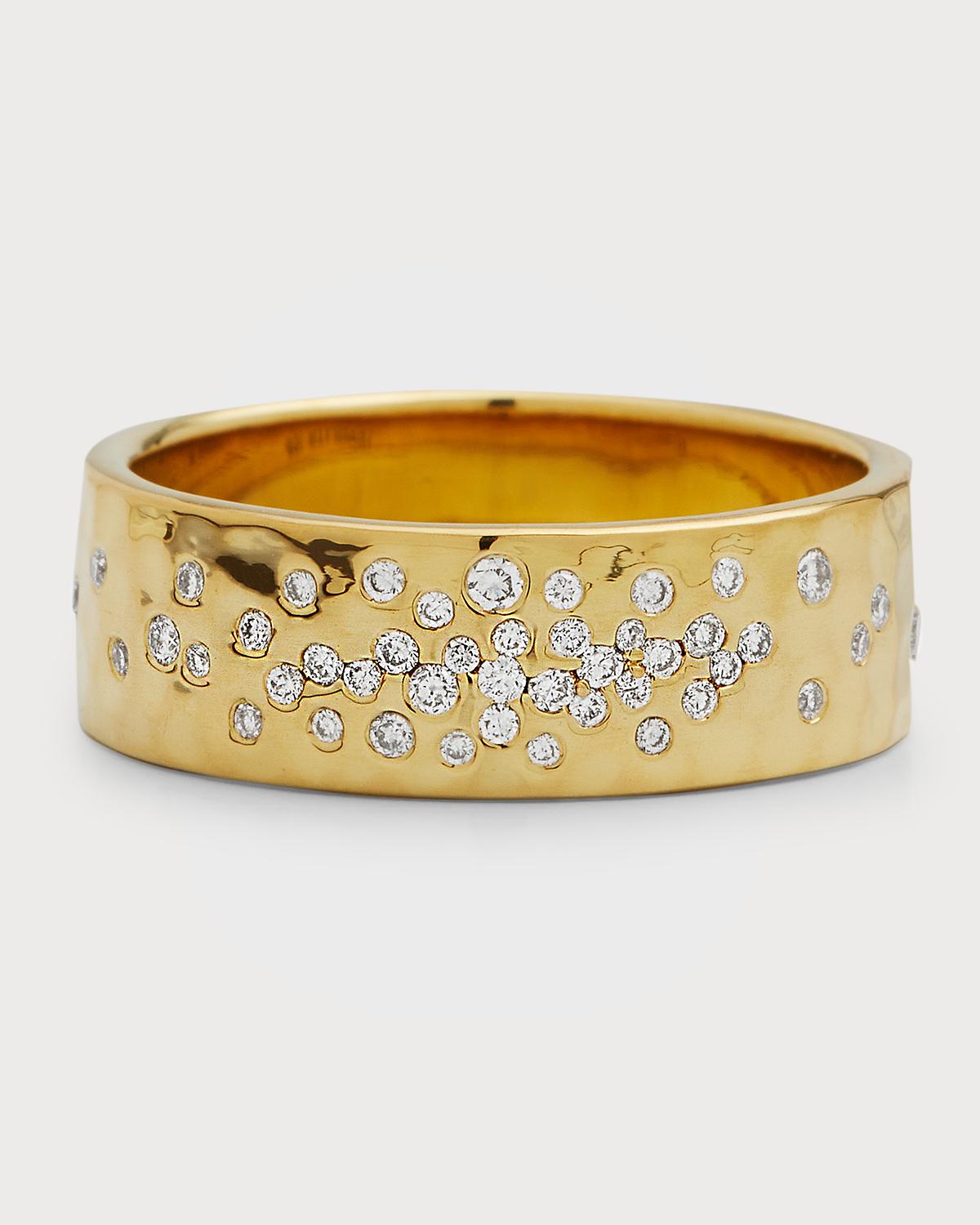Ippolita 18k Yellow Gold Stardust Diamond Scatter Band | ModeSens