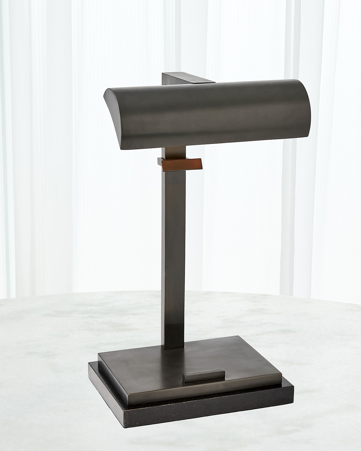 Global Views Tabletop Easel Lamp In Bronze