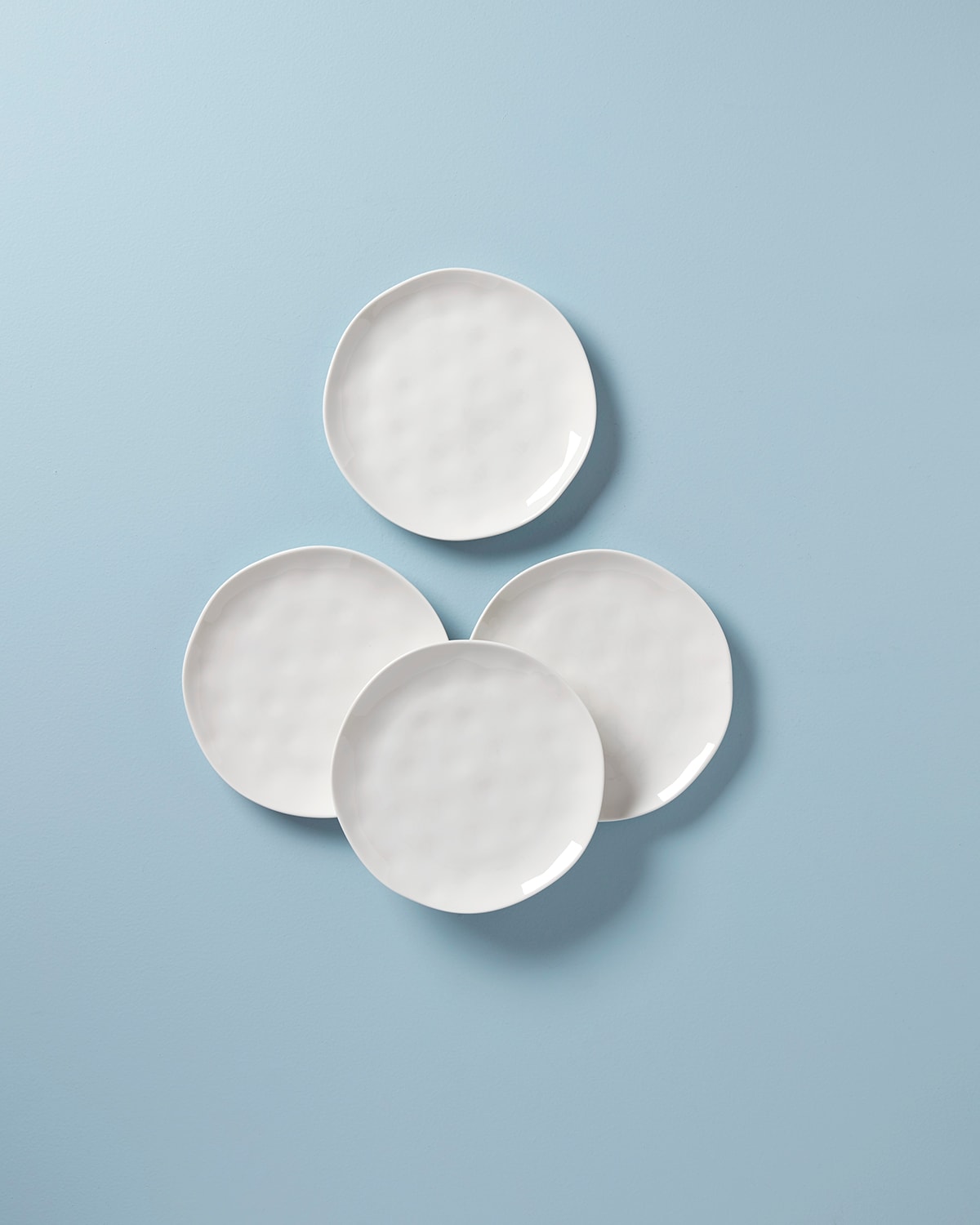 Shop Lenox Bay Colors 4-piece Accent Plates In White