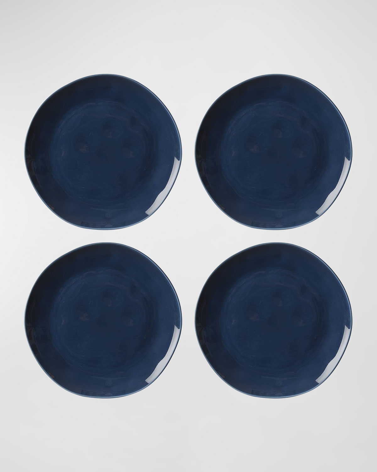 Bay Colors 4-Piece Dinner Plates, Blue