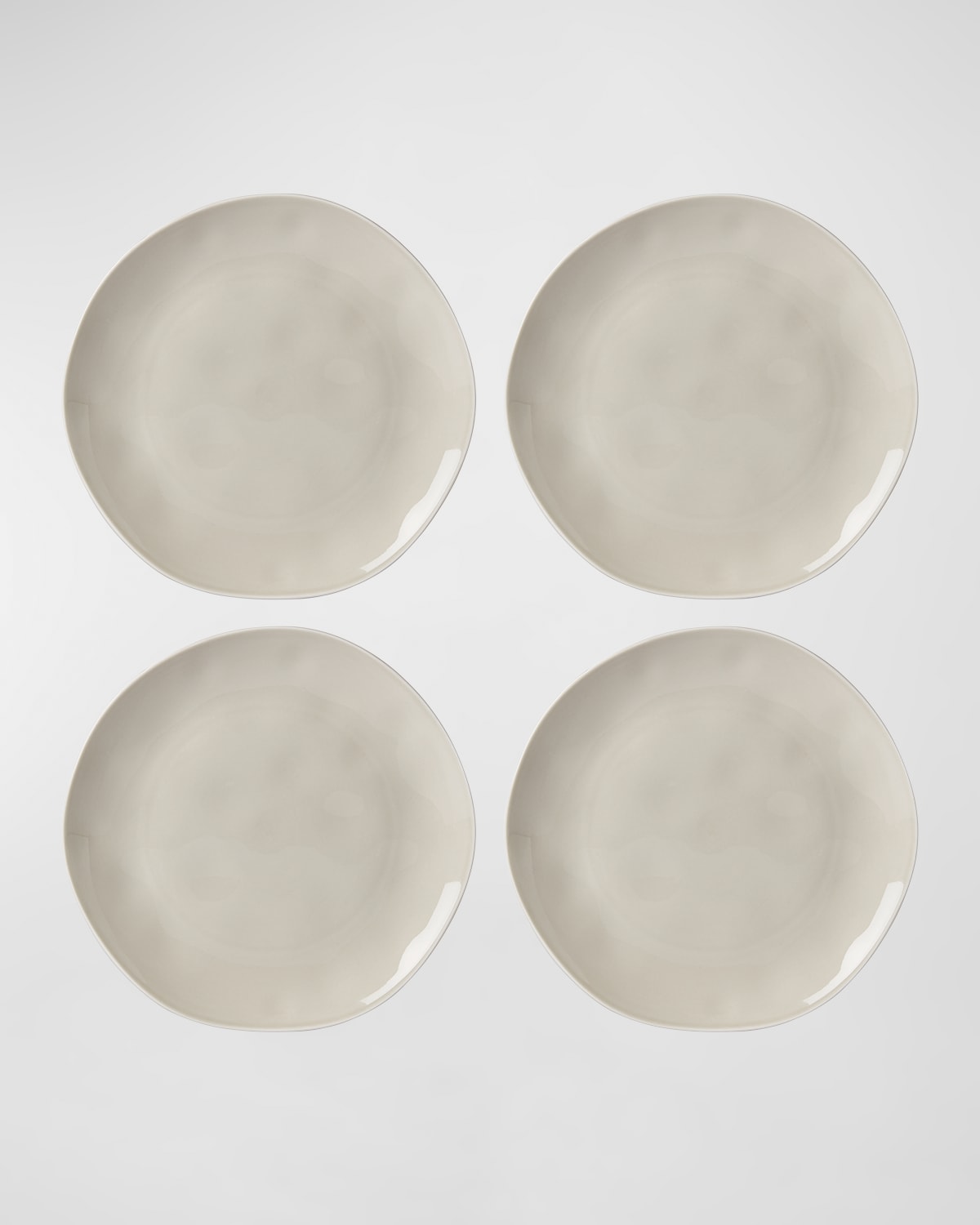 Shop Lenox Bay Colors 4-piece Dinner Plates, Blue In Grey